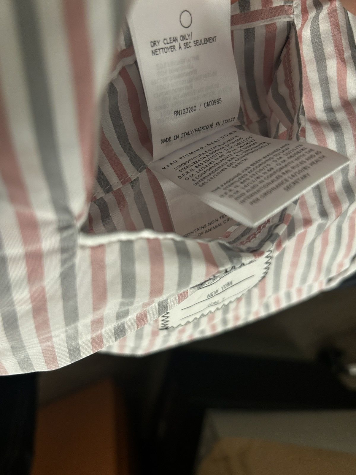 Thom Browne Thom Browne four bars jacket quilted down size 2 Navy Size US M / EU 48-50 / 2 - 9 Thumbnail
