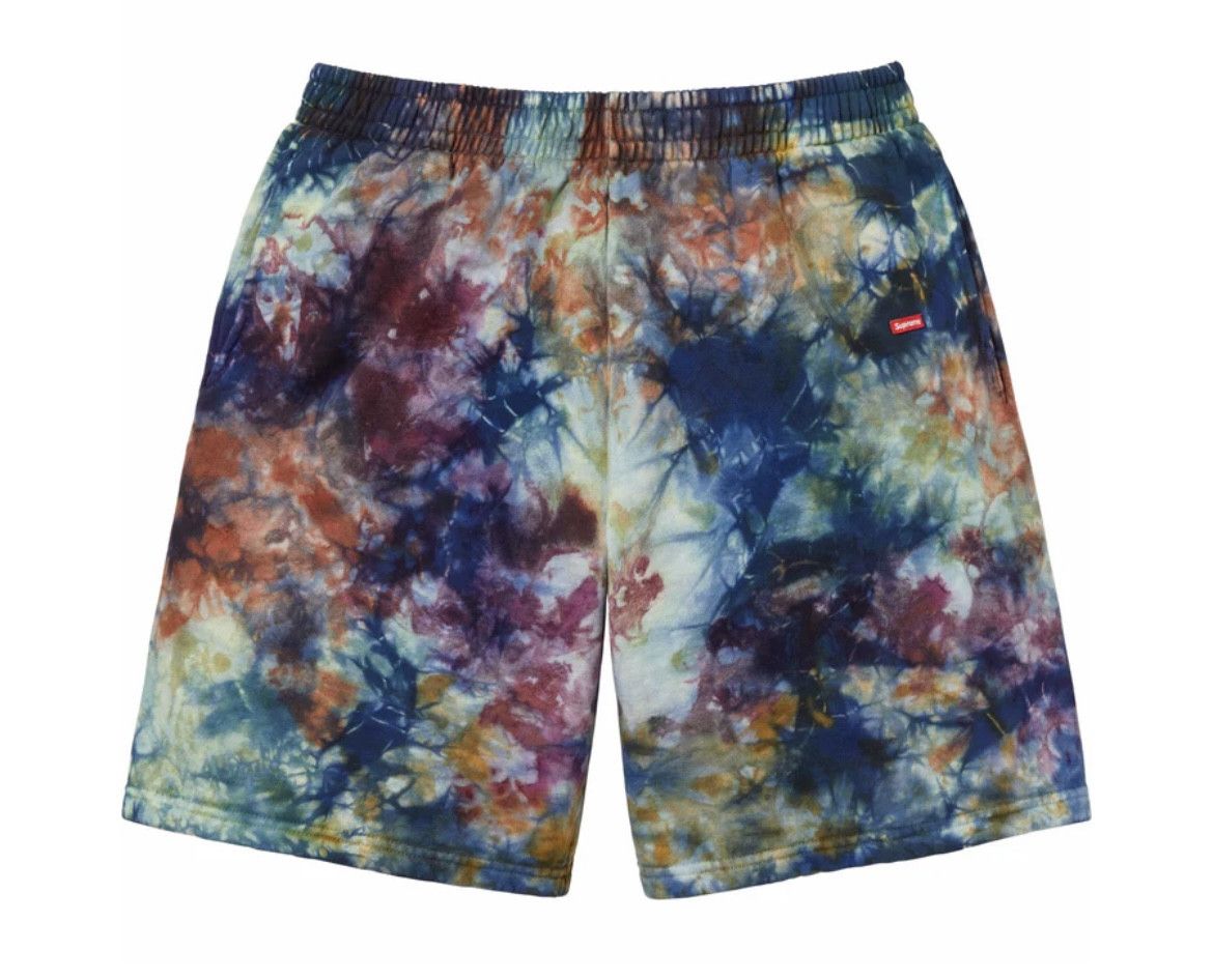 image of Supreme Overdyed Small Box Sweatshort Multicolor S, Men's (Size 31)