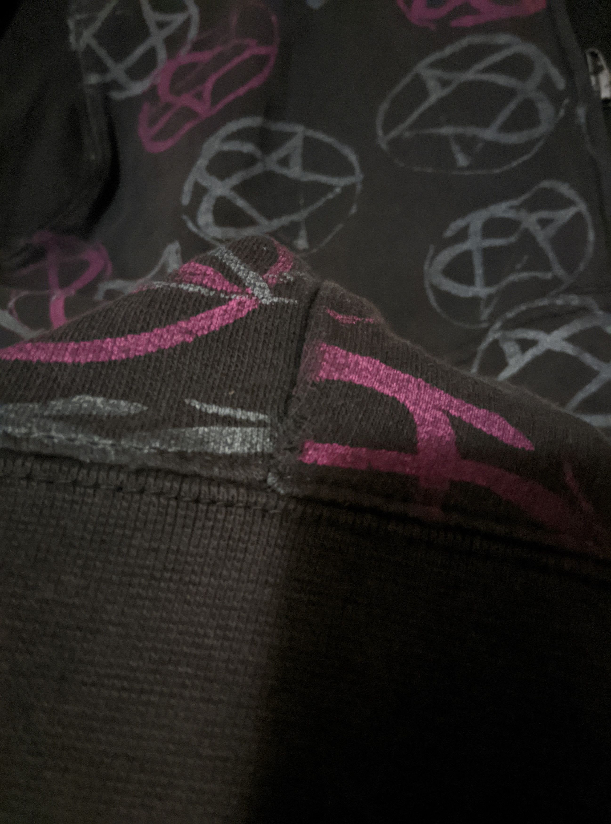 Band Tees Vintage 2000s him goth aop bam margera thrashed distressed Size US M / EU 48-50 / 2 - 14 Thumbnail