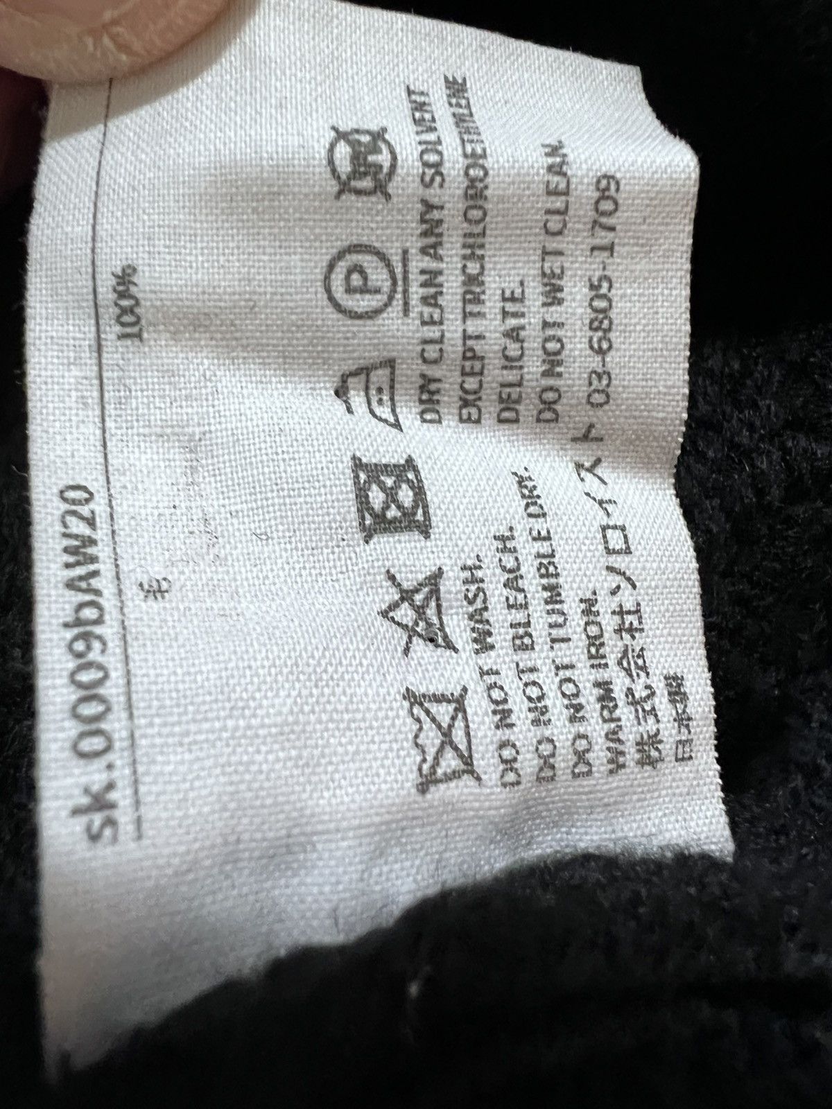 Fair isle turtle-neck sweater/jumper, IT50 or M/L, Japan
