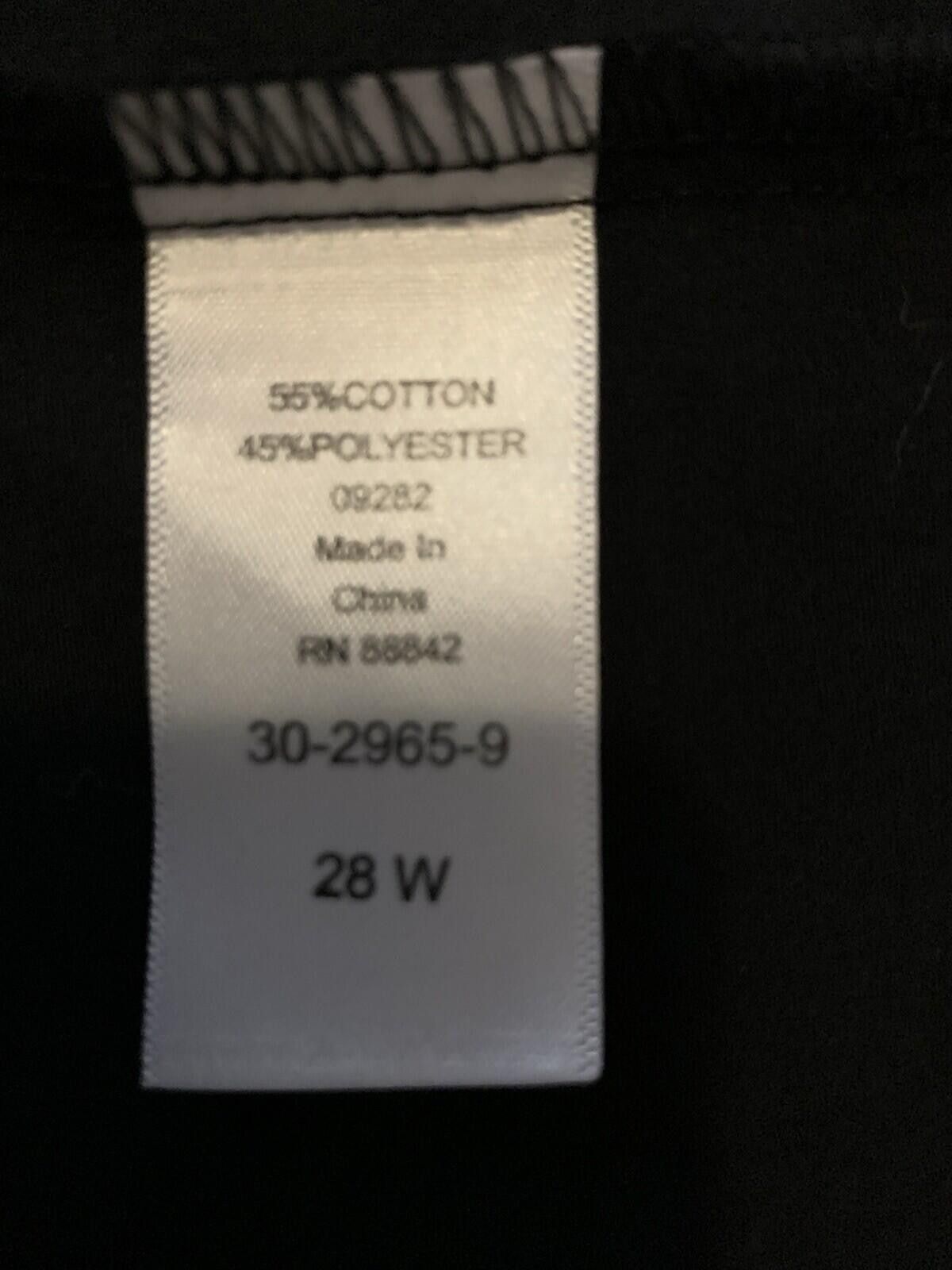 Other 28W Black Button Up Women's Plus Size 3/4 Sleeve Kate Shirt Size 4XL / US 24-26 - 4 Thumbnail
