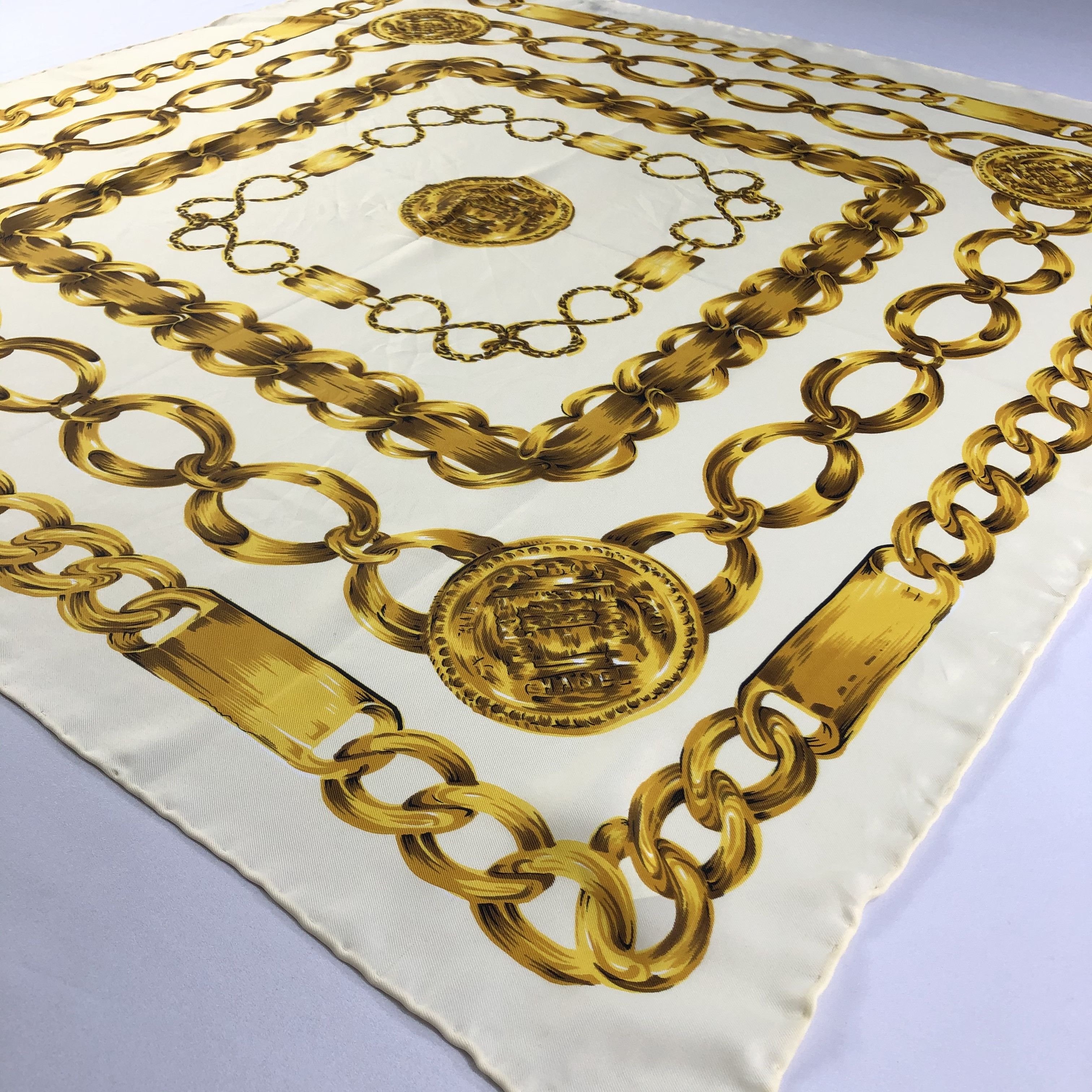 Vintage Vintage Silk Scarf Size ONE SIZE - 3 Thumbnail