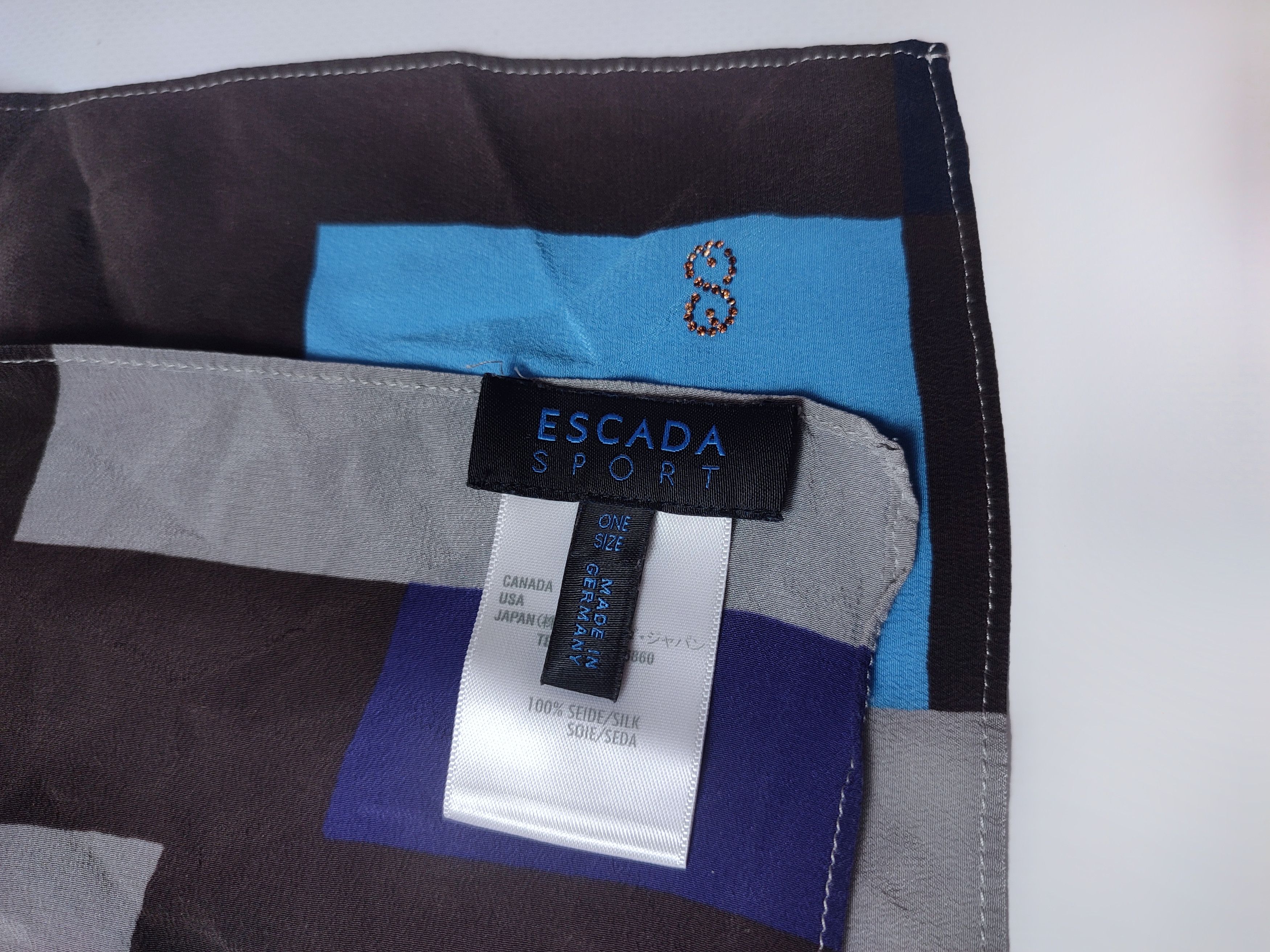 Escada × Escada Sport Escada sport silk scarf Size ONE SIZE - 6 Thumbnail