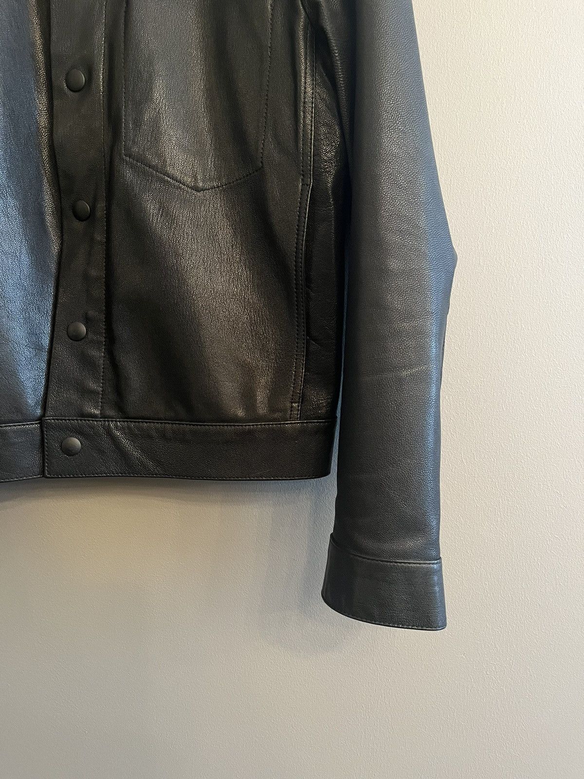 Acne Studios $1.500 Acne Studios Jam Leather Jacket Size US M / EU 48-50 / 2 - 3 Thumbnail