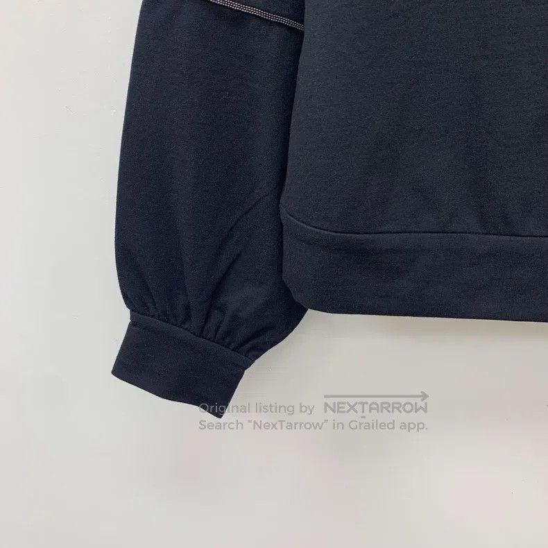 Brunello Cucinelli Brunello Cucinelli Black sequin-decorated cotton round-nec Size XS / US 0-2 / IT 36-38 - 4 Thumbnail