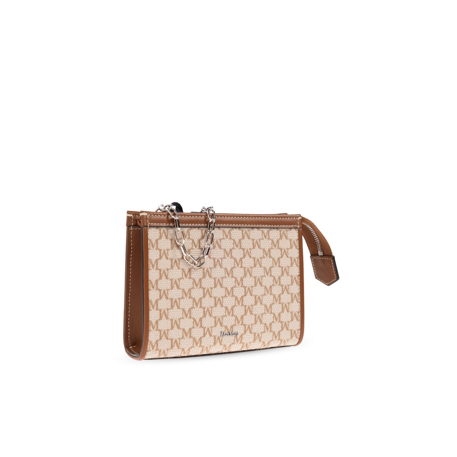 Max Mara MAX MARA Beige Pouch Bag New And Authentic Size ONE SIZE - 3 Thumbnail