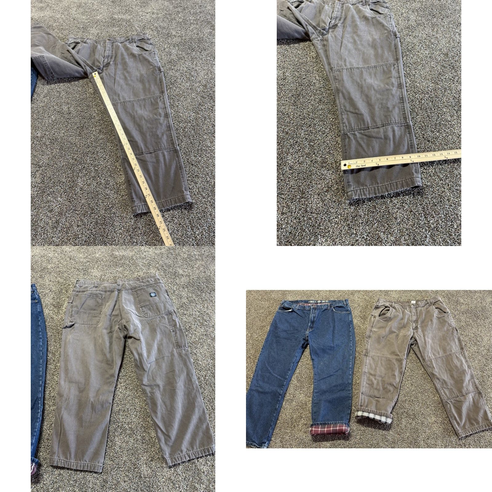 Dickies Dickies Jeans Men 42x30 Denim Lined Flannel Blue 42 30 Straight Regular Size 42 Dickies & Polar King Lot Of 2 Mens Size US 42 / EU 58 - 10 Thumbnail