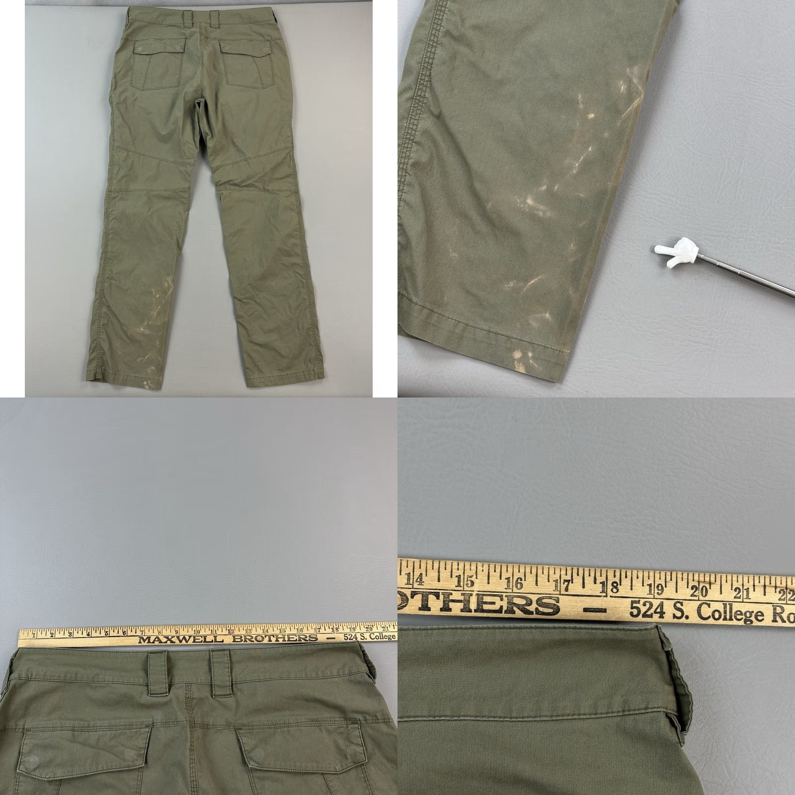 Olive Triple Aught Design Pants Mens 38x34 Olive Cordura Tactical Cargo Pants Regular Straight Olive Green Size US 38 / EU 54 - 9 Thumbnail