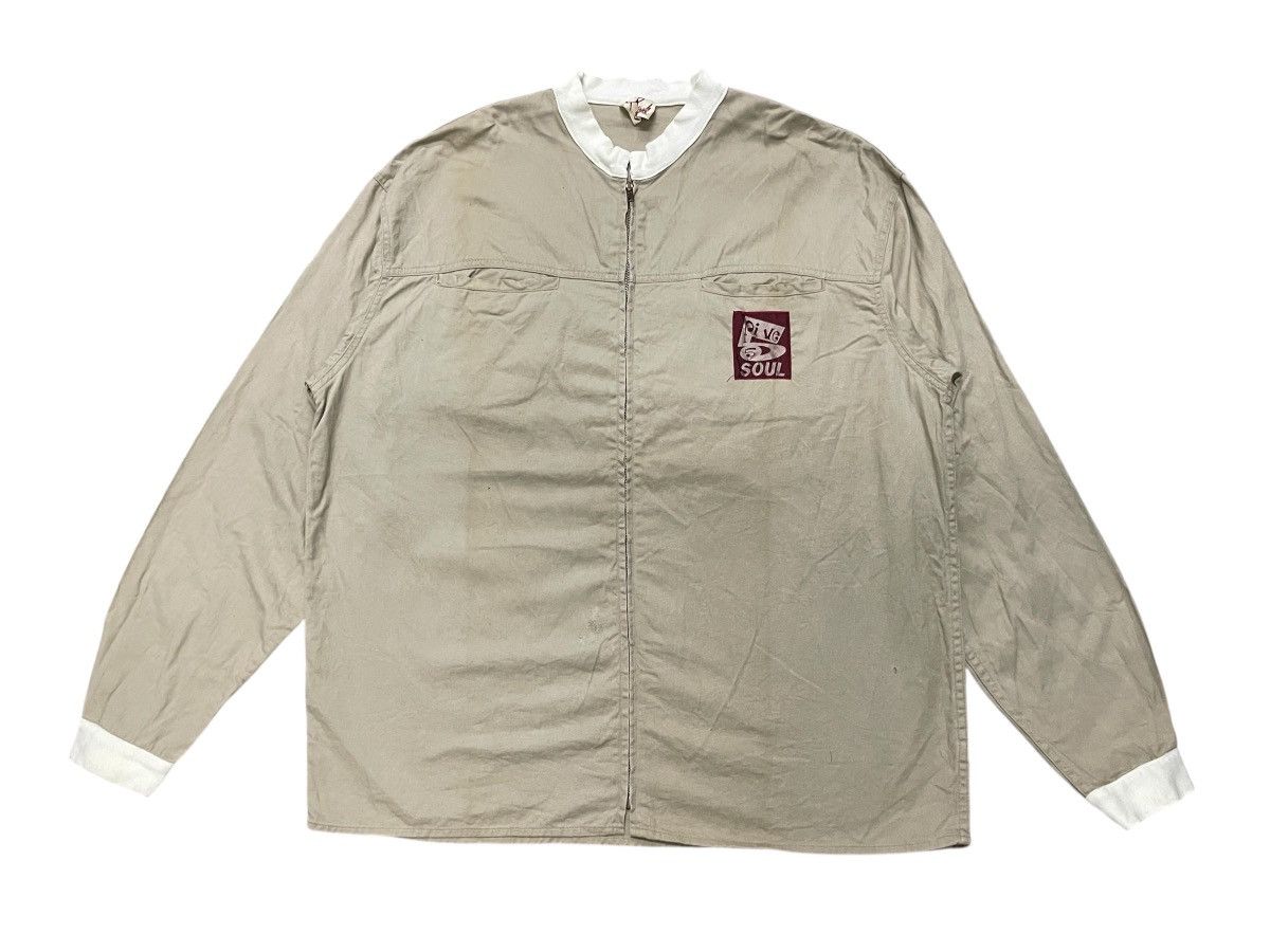 Triple 5 Soul × Vintage 90s TRIPLE 5 SOUL WORKER LIGHT JACKET RARE DESIGN Size US XXL / EU 58 / 5 - 1 Thumbnail