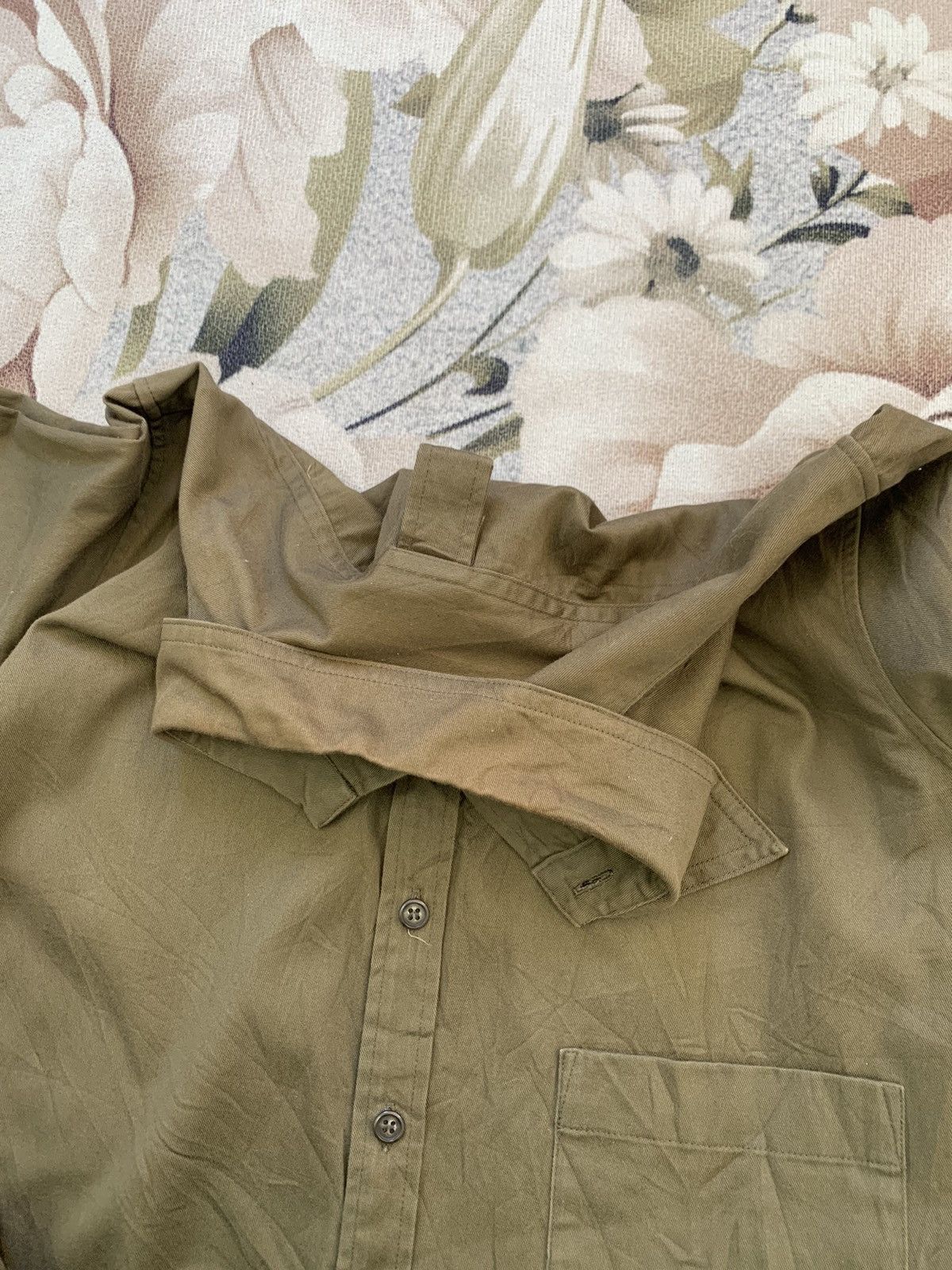 Yohji Yamamoto Y's Yohji Yamamoto Military Girth Style Shirt Jacket Size US M / EU 48-50 / 2 - 13 Thumbnail