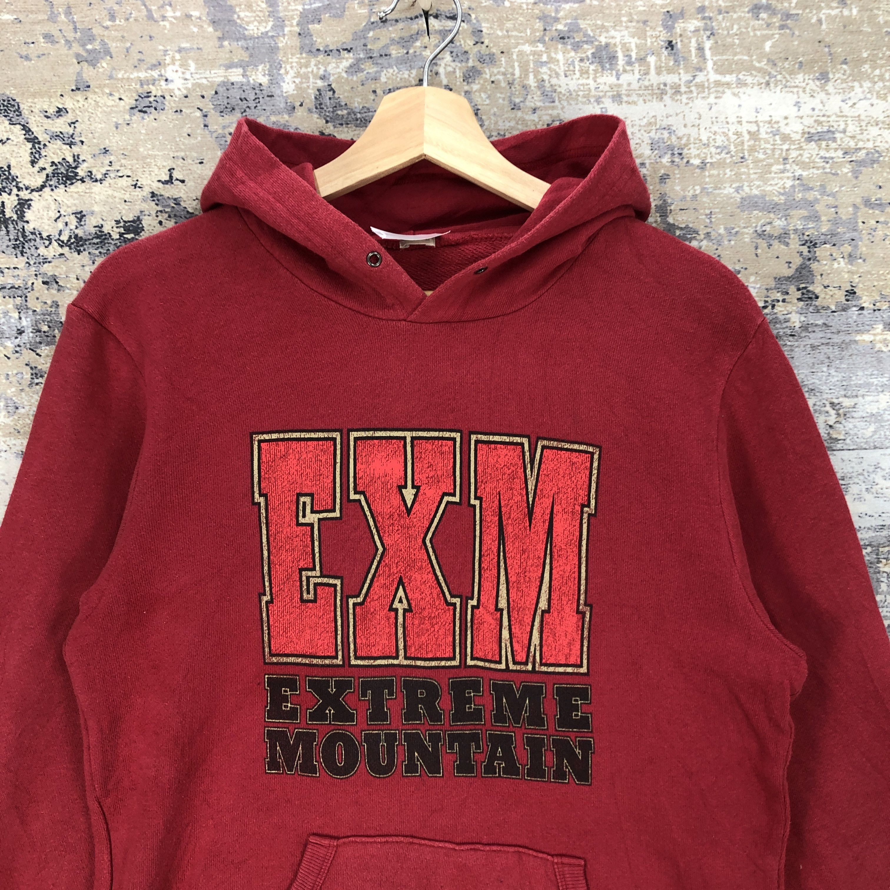 Japanese Brand Vintage Y2K Extreme Mountain Hoodie Sweater Sweatshirt Size US M / EU 48-50 / 2 - 3 Thumbnail