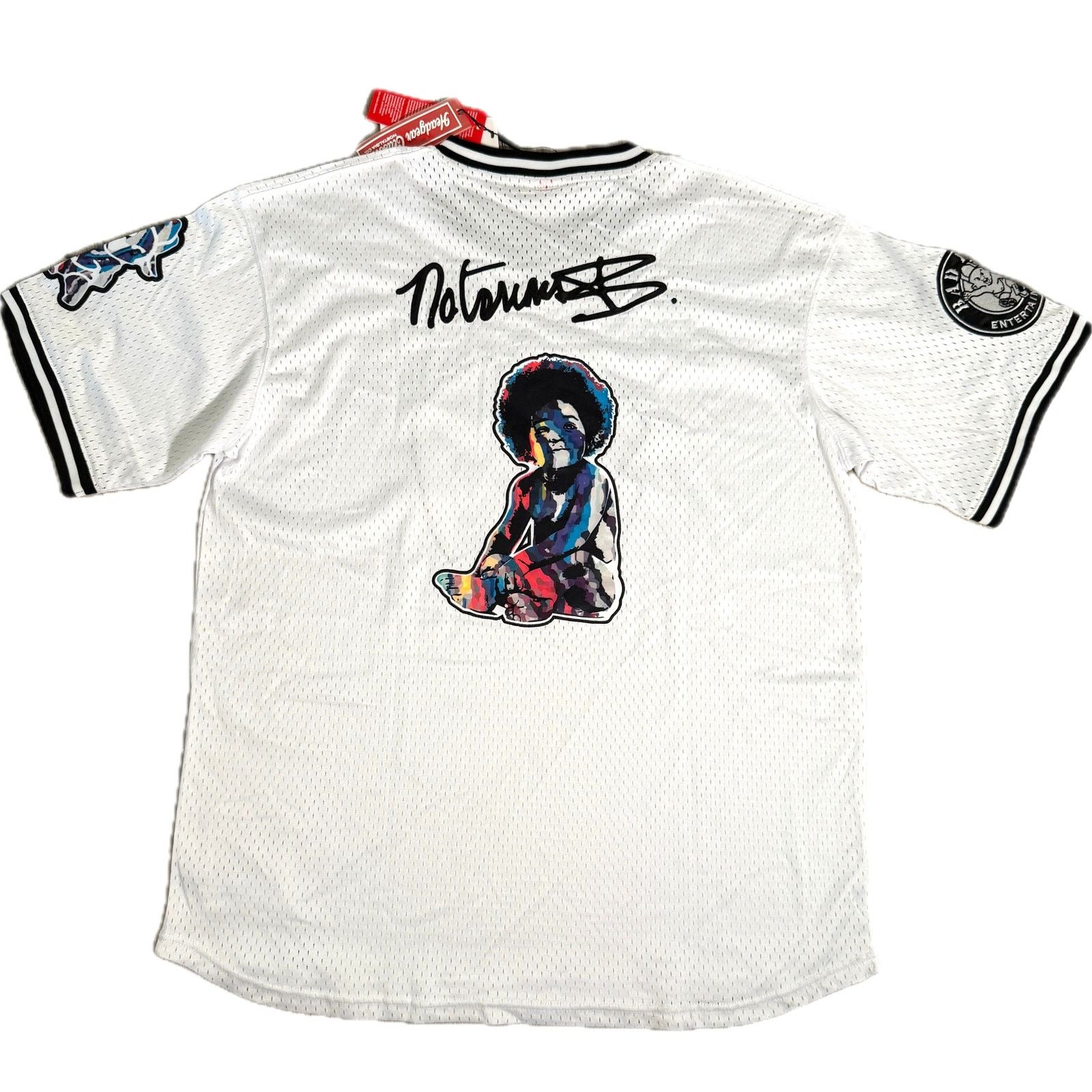 Other Headgear Classics Notorious BIG Bad Boy Biggie BB Jersey XL Size US XL / EU 56 / 4 - 10 Thumbnail