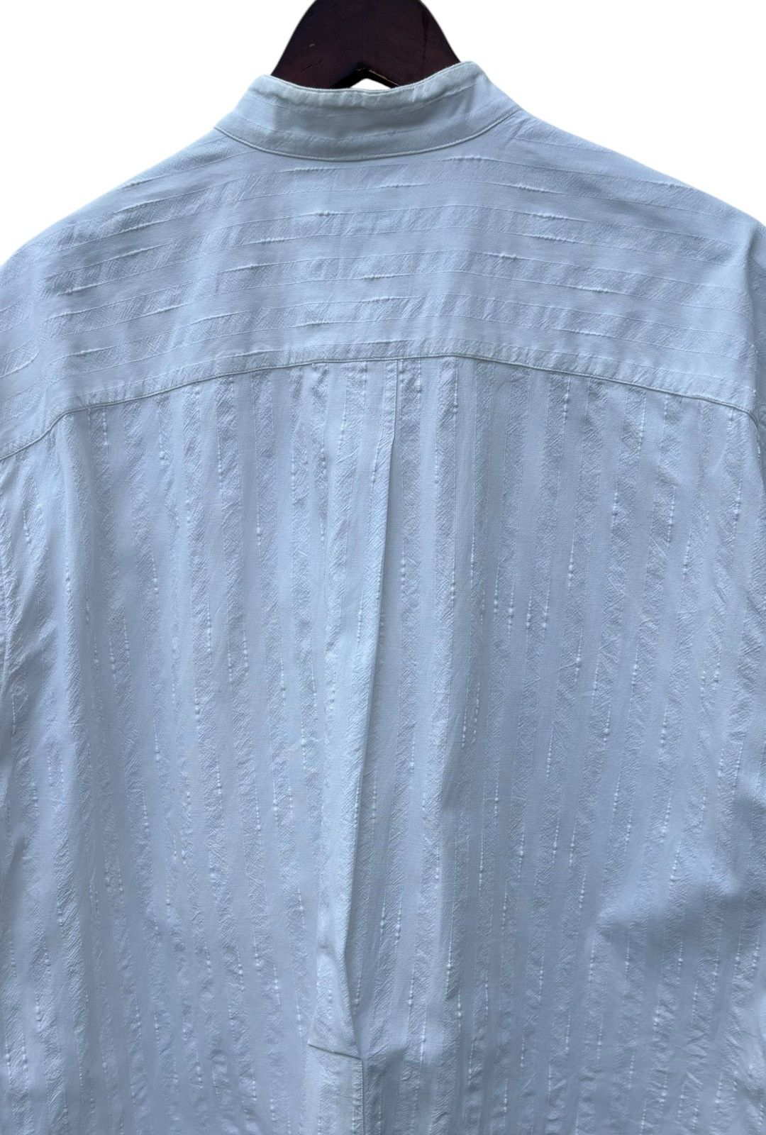 Issey Miyake Issey Miyake Design Studio White Button Up Shirt Size US M / EU 48-50 / 2 - 9 Thumbnail