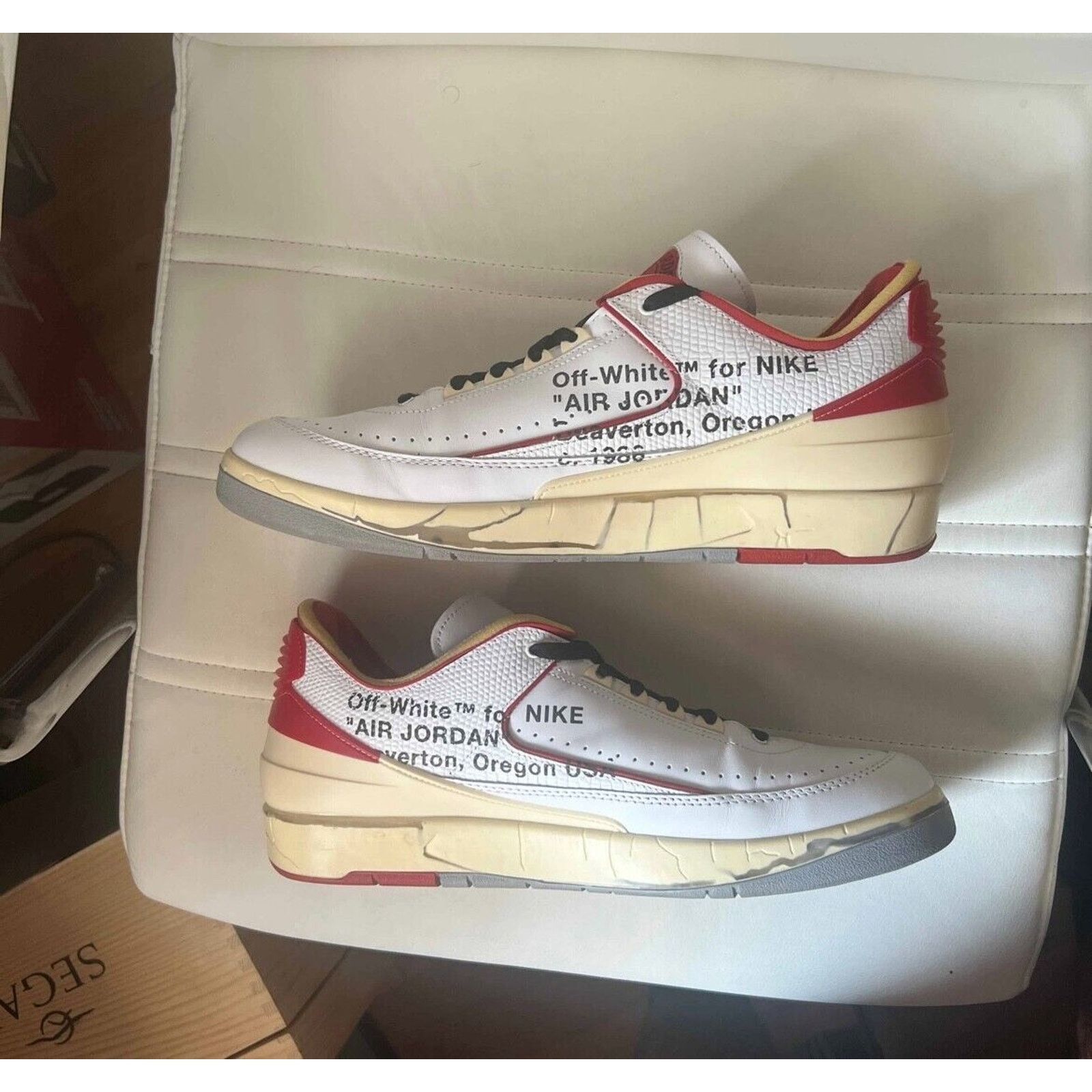 Off-White Off white Jordan 2 size 13 men's Size US 13 / EU 46 - 2 Thumbnail