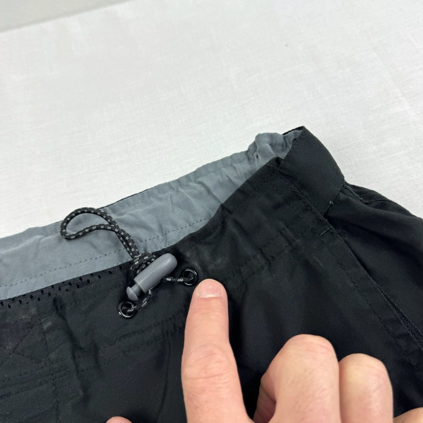 Old Navy Vintage Old Navy Track Pants Adult Medium Black Y2K Baggy Grunge Hipster Punk Size US 31 - 7 Thumbnail
