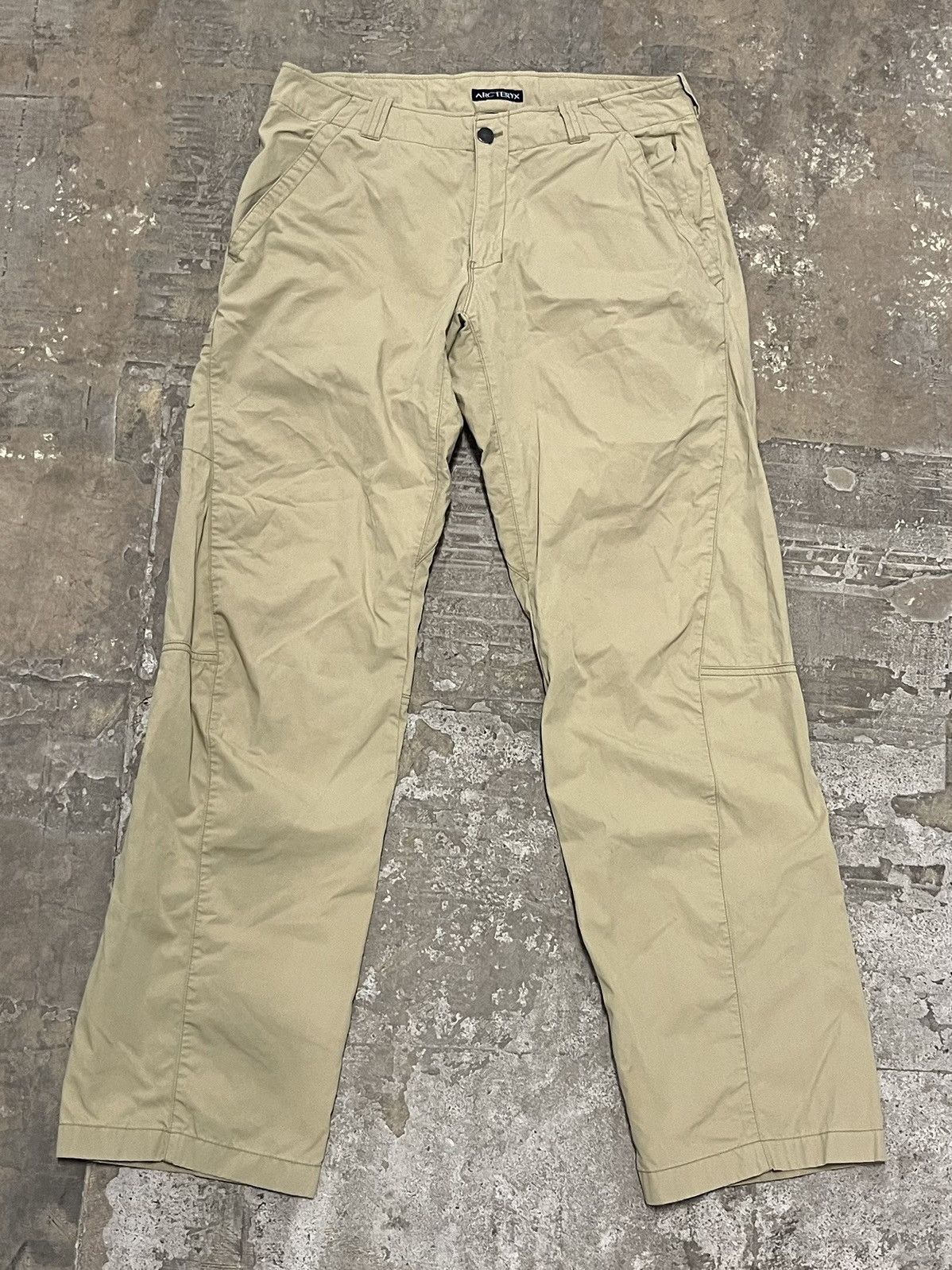 image of Arcteryx Utility Gorpcore Outdoor Cream Pants in Tan, Men's (Size 32)