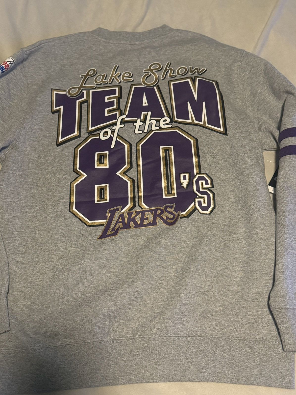 Mitchell & Ness Lakers 80’s sweatshirt Size US L / EU 52-54 / 3 - 2 Thumbnail
