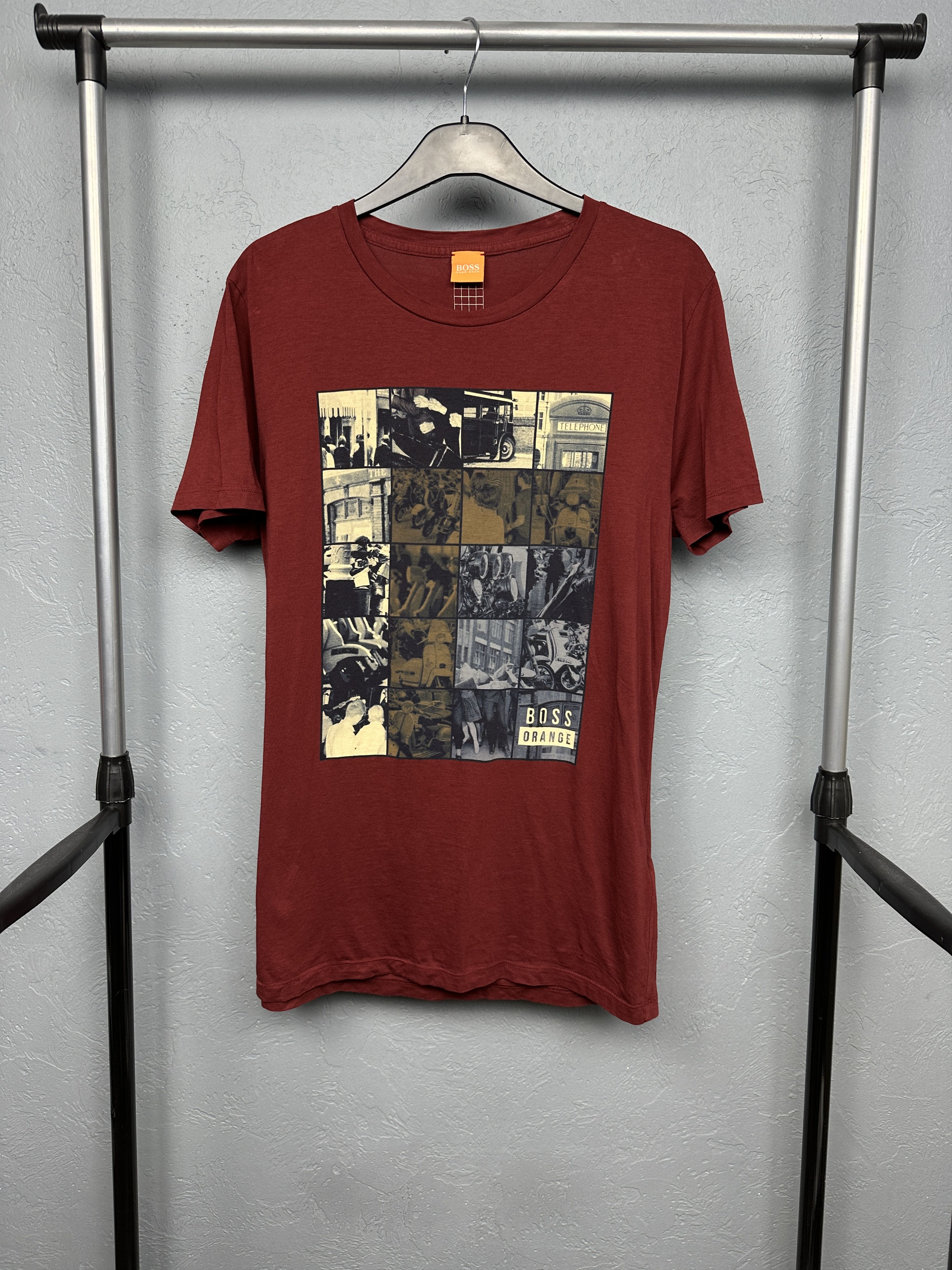 Hugo Boss Hugo Boss Vintage Mens Crew Neck T-Shirt Size US M / EU 48-50 / 2 - 1 Thumbnail