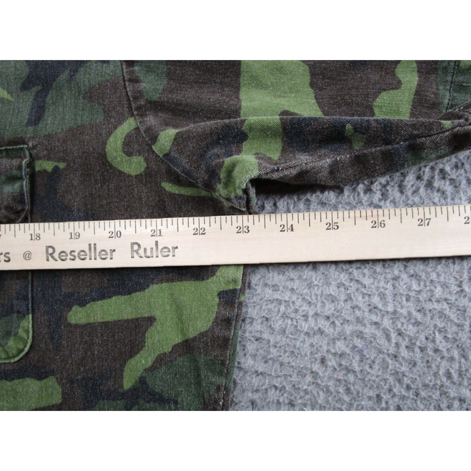 Vintage VTG Five Brothers Shirt Mens L Green Camouflage Short Sleeve Shirt Made in USA Size US L / EU 52-54 / 3 - 5 Thumbnail
