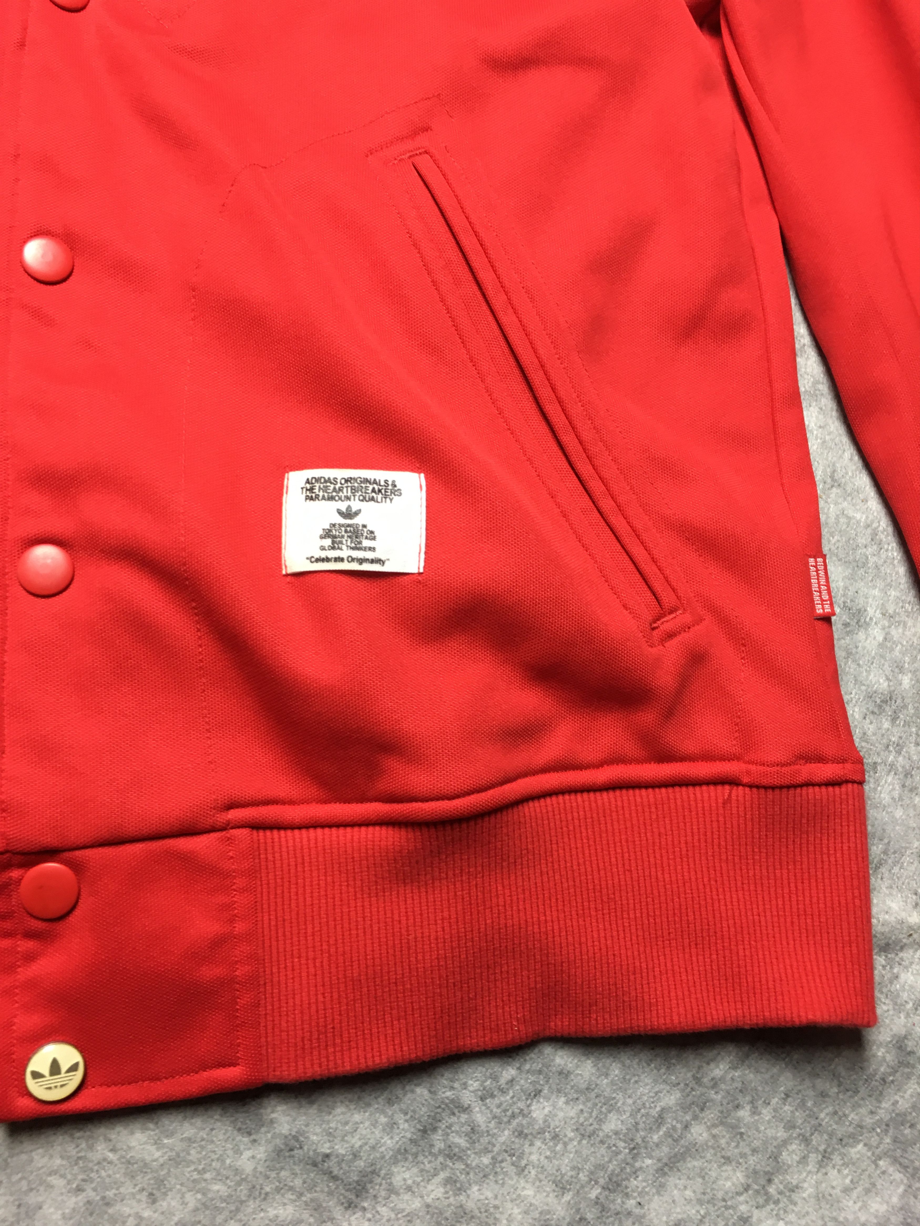 Adidas Adidas Originals x Bedwin Heartbreakers Red Track Top Jacket Size US S / EU 44-46 / 1 - 9 Thumbnail