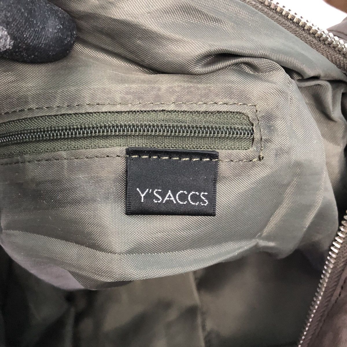 Yohji Yamamoto Y’SACCS NYLON CROSSBODY SLING BAG Size ONE SIZE - 9 Thumbnail