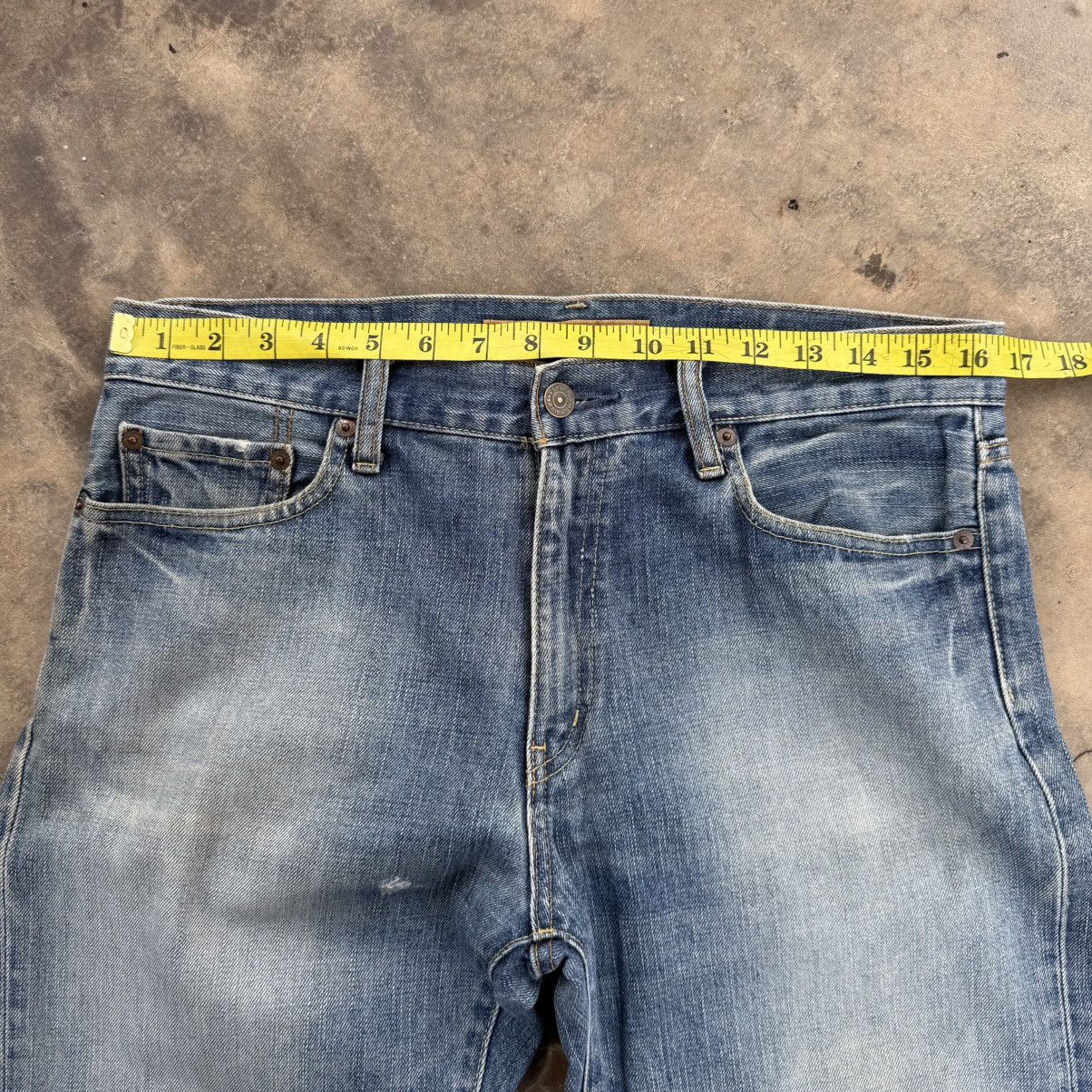 Japanese Brand VINTAGE JAPANESE FADED JEAN DENIM PANTS Size US 33 - 6 Thumbnail
