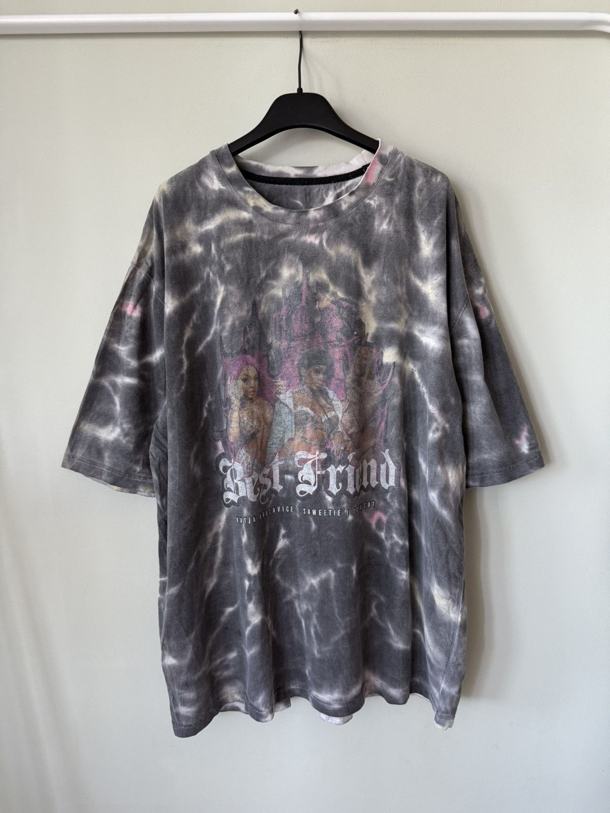 Band Tees Best friend tye die katja krasavice saweetie doja cat tshirt Size US S / EU 44-46 / 1 - 1 Thumbnail