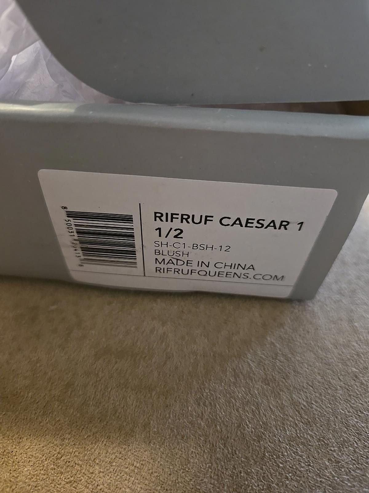Other RifRuf Caesar 1 - BLUSH Size 1 / 2 Designer Dog Shoes Size ONE SIZE - 8 Thumbnail