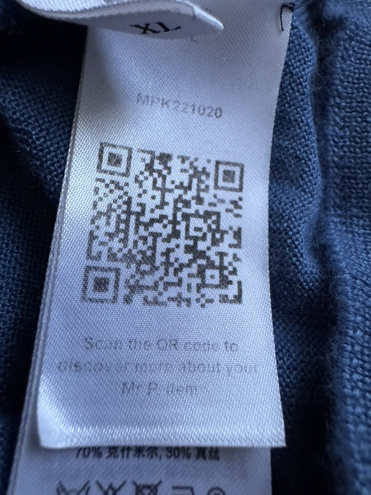 Mr P. MR P. knit polo tshirt SEE ALL PHOTOS FOR REAL TAPE MEASURES Size US XL / EU 56 / 4 - 21 Thumbnail