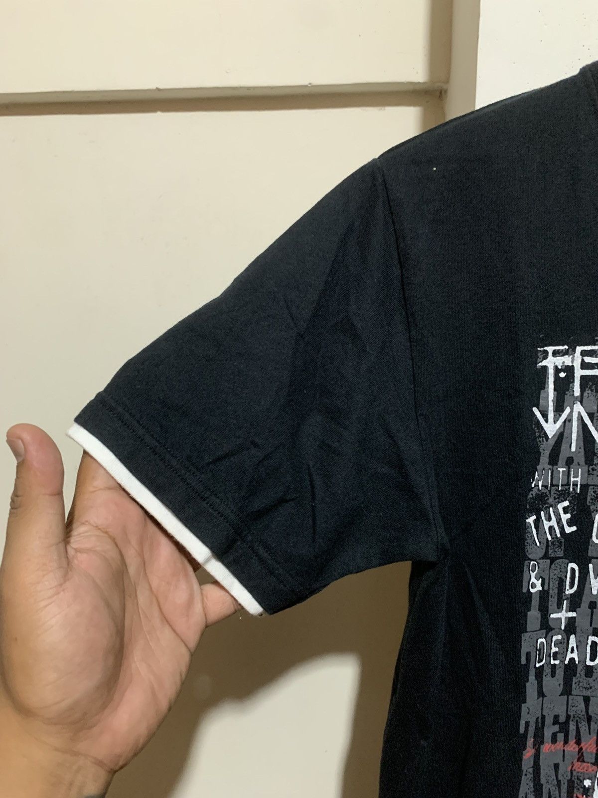 Japanese Brand Japanese Freebeat Double Layer /LGB/ifsixwasnine Style Tee Size US M / EU 48-50 / 2 - 2 Thumbnail