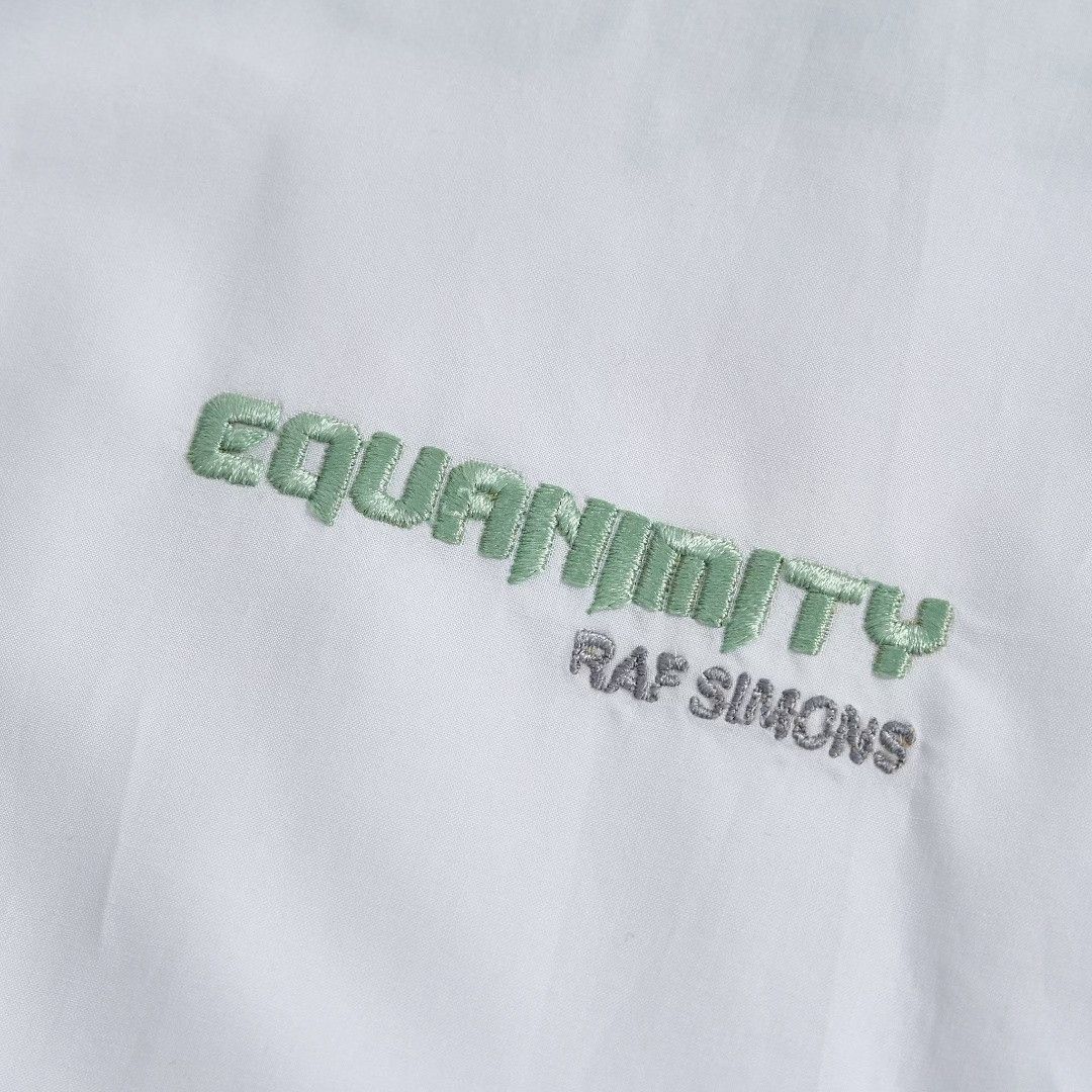 Raf Simons Raf Simons Men's Logo Embroidered Shirt Size US S / EU 44-46 / 1 - 7 Thumbnail