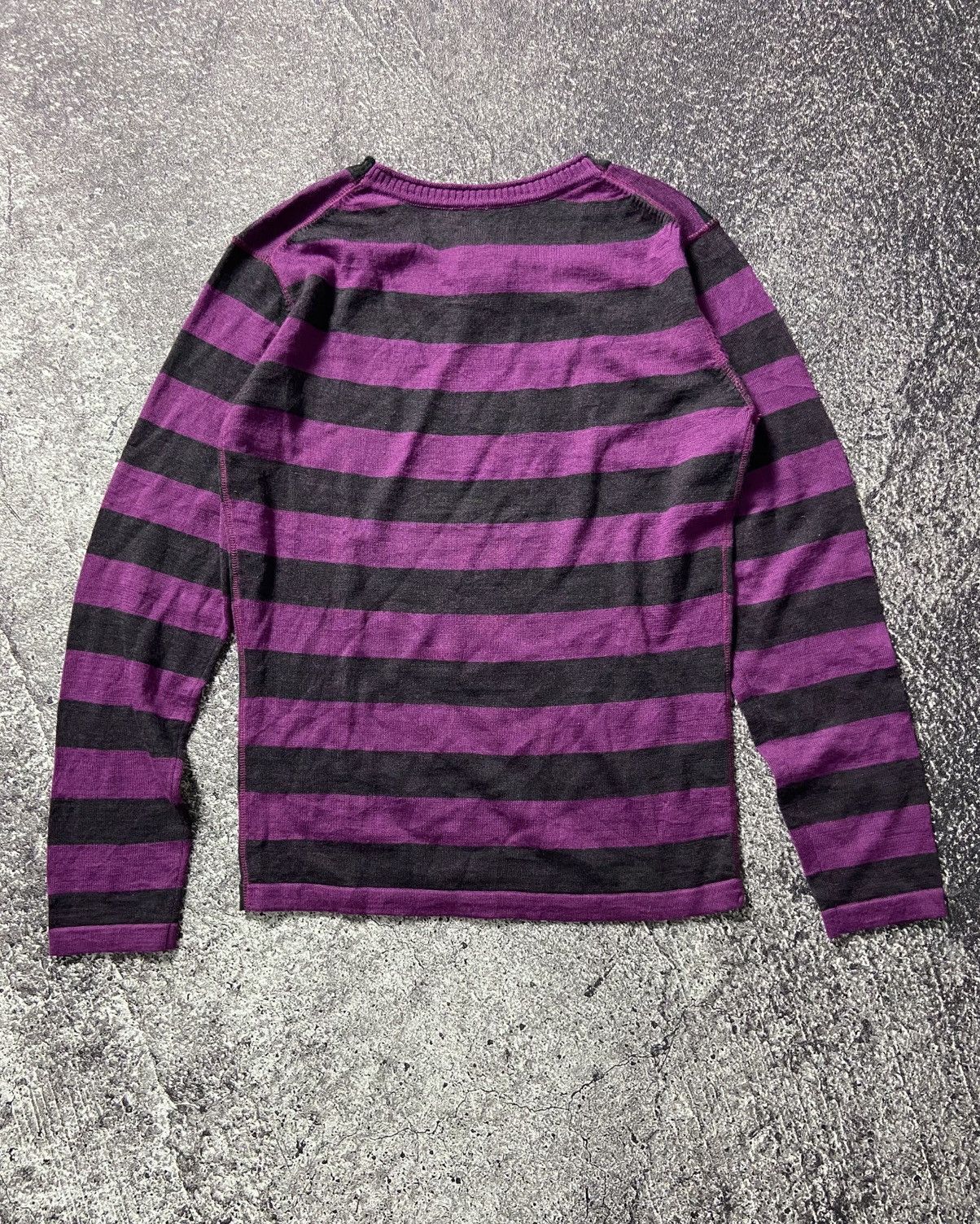 Japanese Brand × PPFM PPFM STRIPE KNITWEAR Size US M / EU 48-50 / 2 - 6 Thumbnail