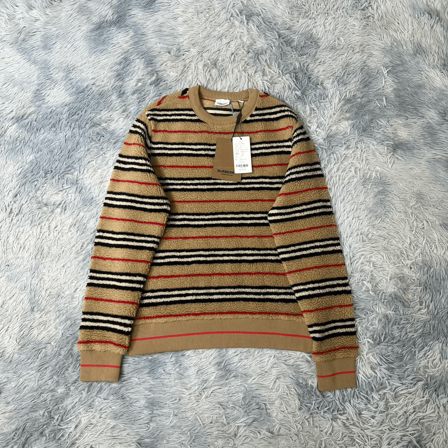 Burberry Burberry Fleece Sweatshirt XS Size XS / US 0-2 / IT 36-38 - 1 Thumbnail