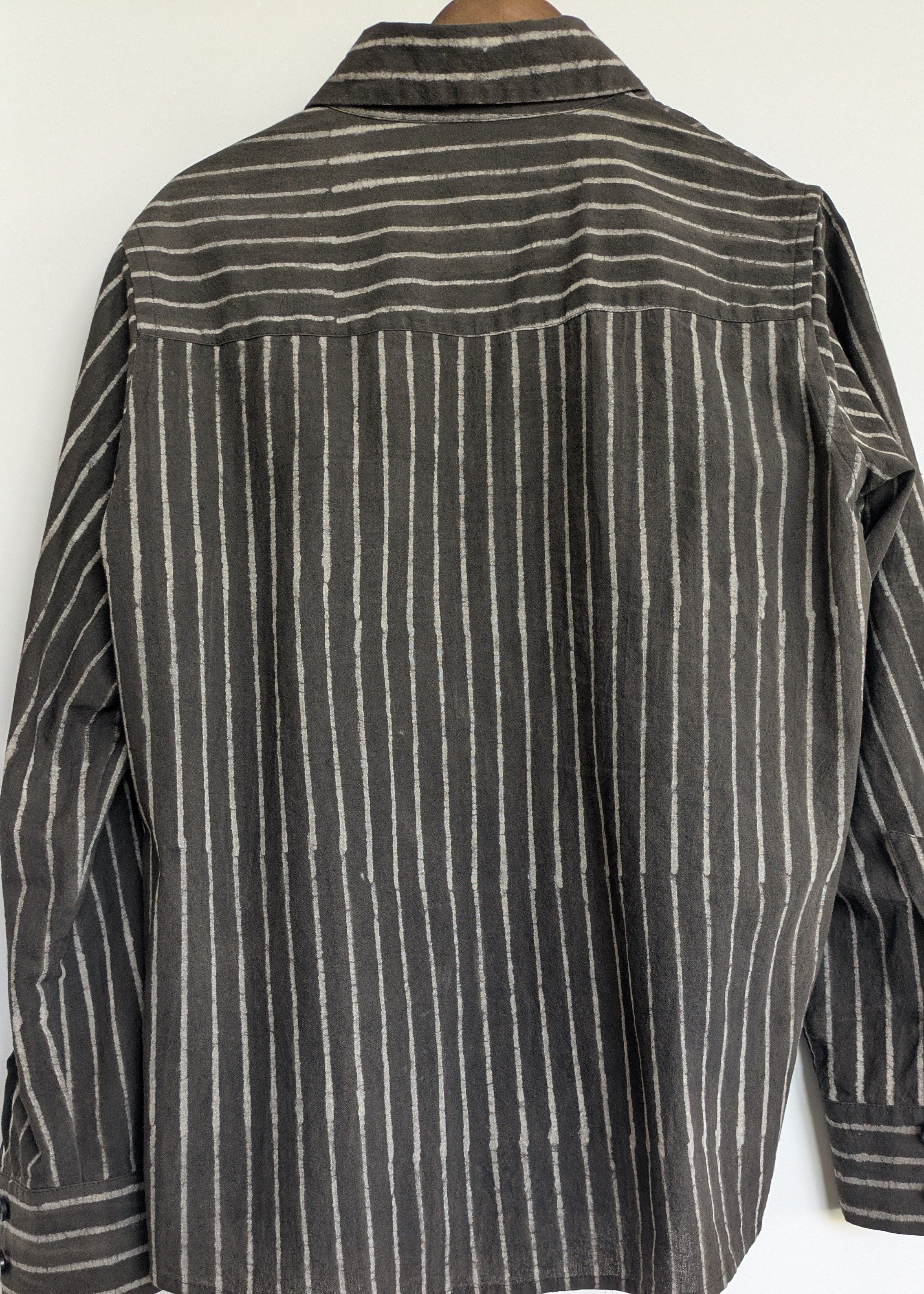 Other A Tentative Atelier Striped Block Print Shirt Size US M / EU 48-50 / 2 - 2 Thumbnail