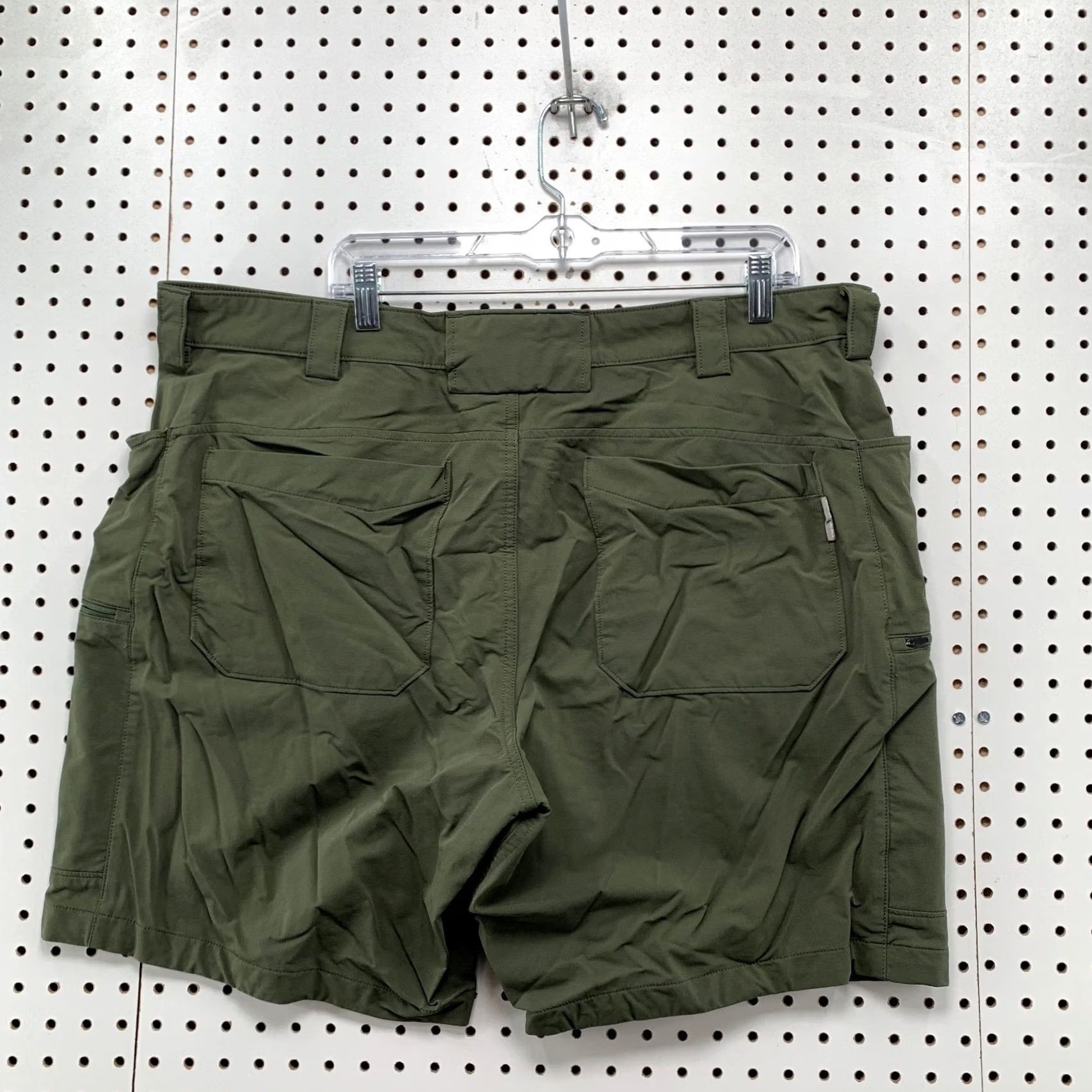 Vintage Duluth Hiking Cargo Shorts 42 Green Outdoor Stretch Casual Cargo Pocket Men 42 Regular Green Summer Fall 90s? Size US 42 / EU 58 - 2 Thumbnail