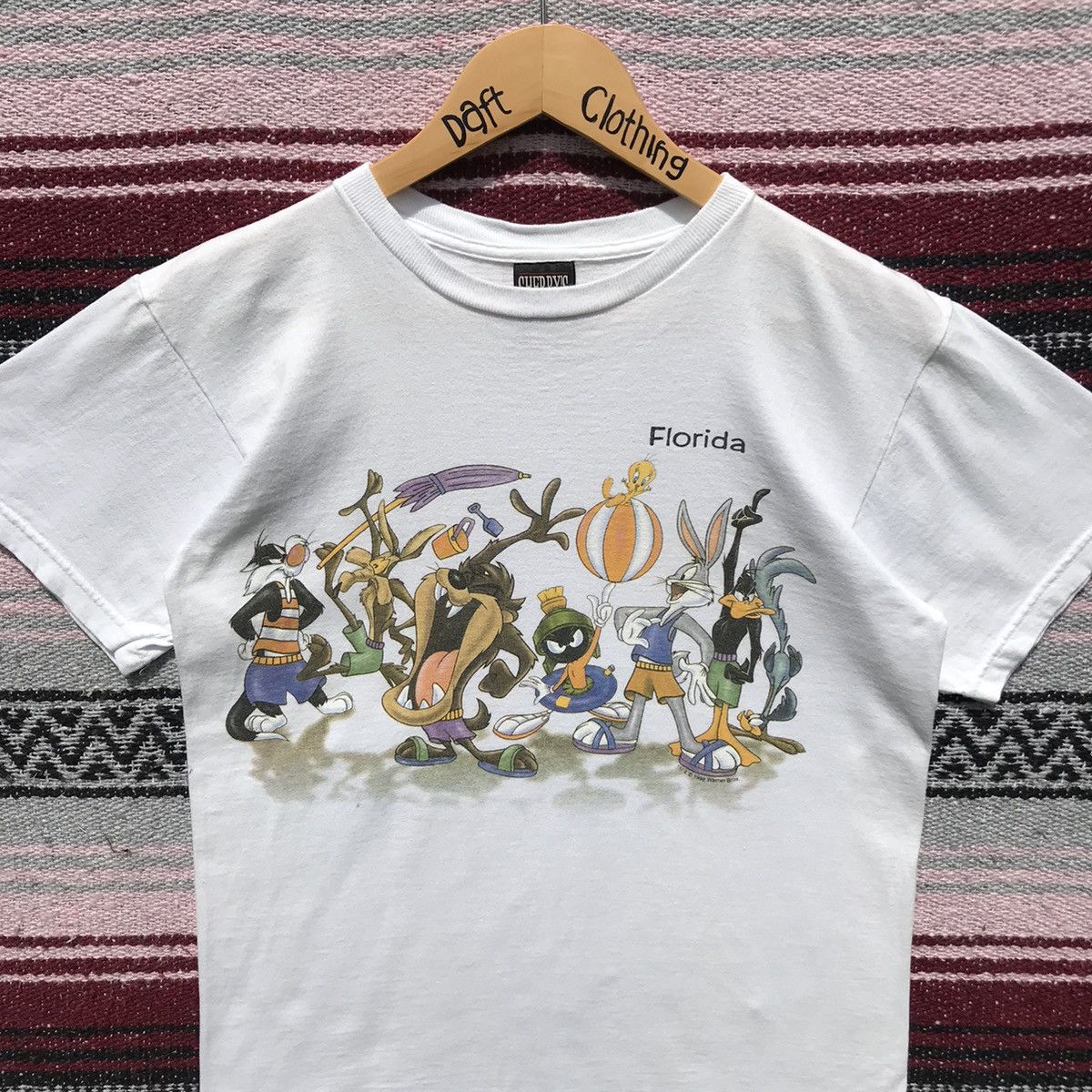 Vintage × Warner Bros Vintage Looney Tunes World Movie Shirt©️1998 Warner Bros Size US S / EU 44-46 / 1 - 7 Thumbnail