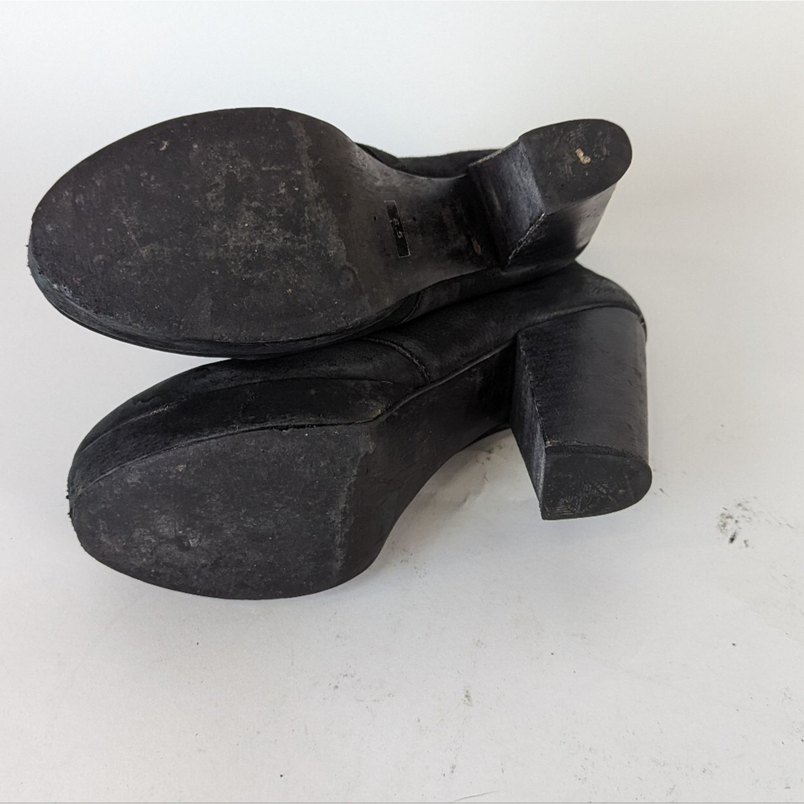 Steve Madden Steve Madden Raspy Black Suede Chunky Ankle Boots - 8.5 Size US 8.5 / IT 38.5 - 3 Thumbnail