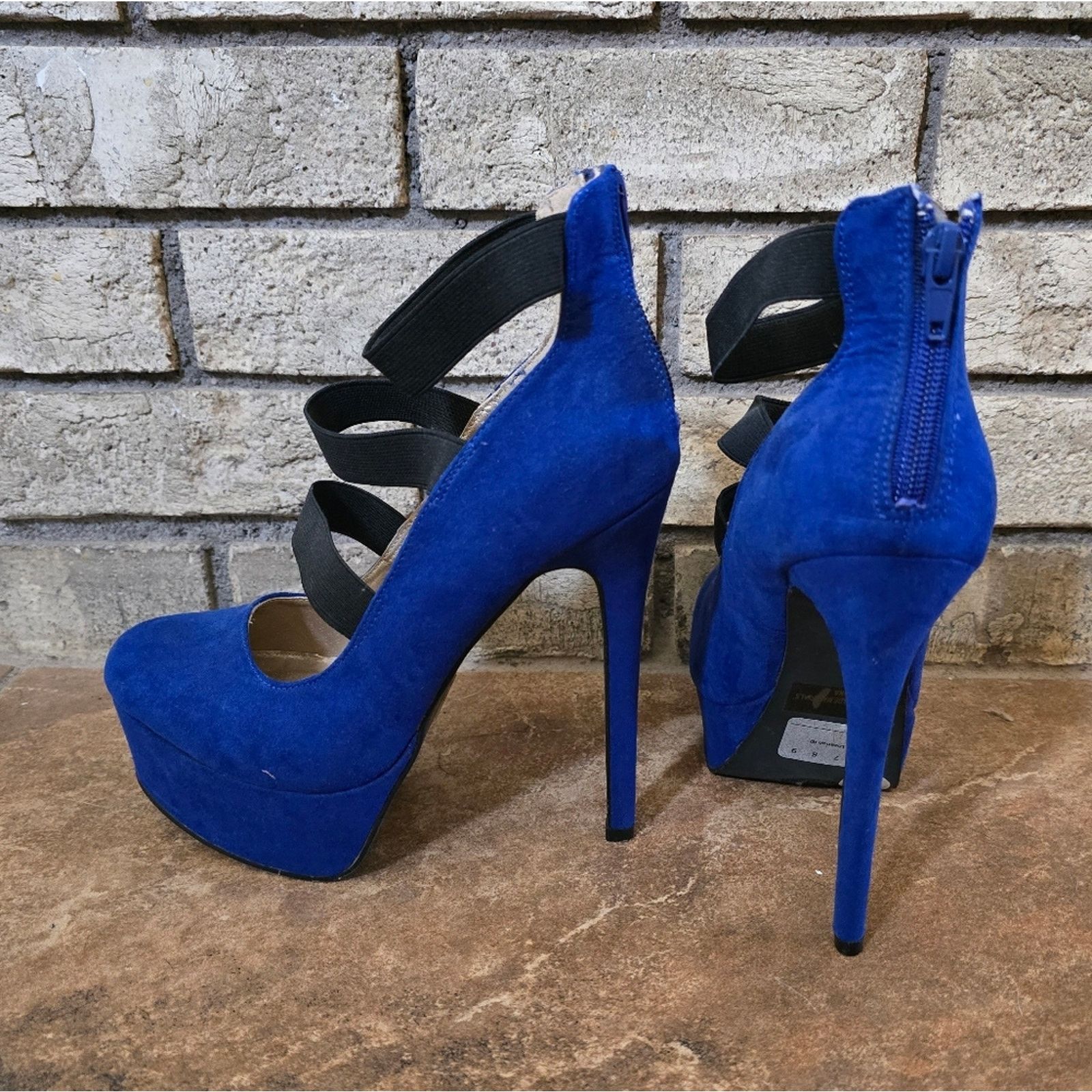 Other Cobalt Blue | CHARLOTTE RUSSE | Ravish Bootie Size US 7 / IT 37 - 3 Thumbnail