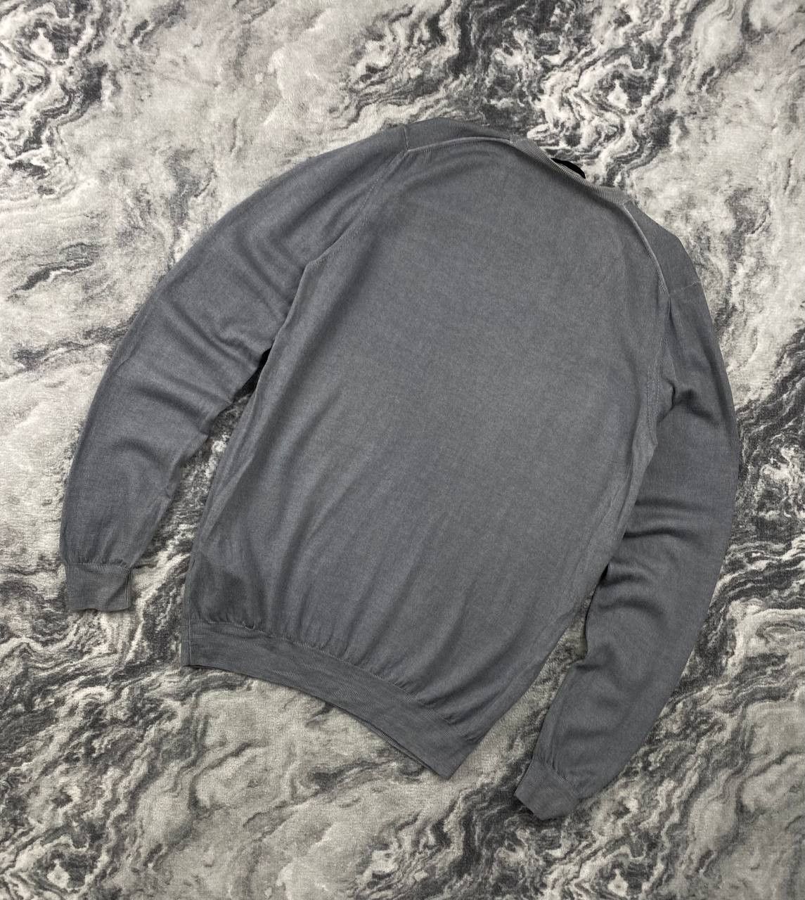 Prada Prada Knit Sweater Wool Lana Men Size 54 Gray Size US L / EU 52-54 / 3 - 10 Thumbnail