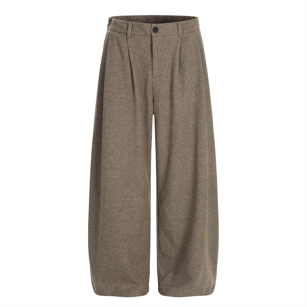 Men's loose casual solid color machete casual pants