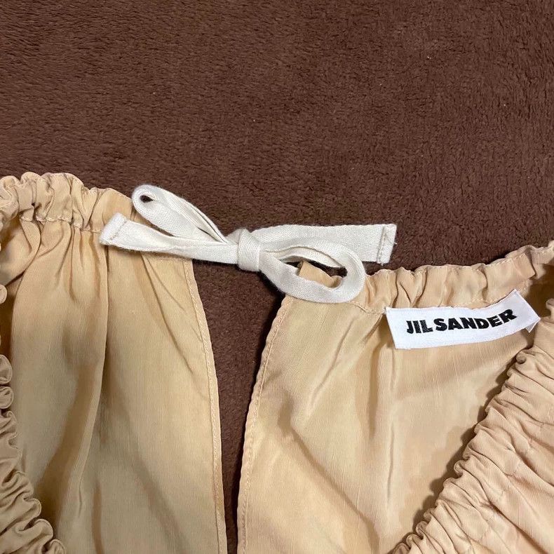 Jil Sander Jil Sander Rayon linen blended shirt top Size 4XL / US 24-26 - 2 Thumbnail