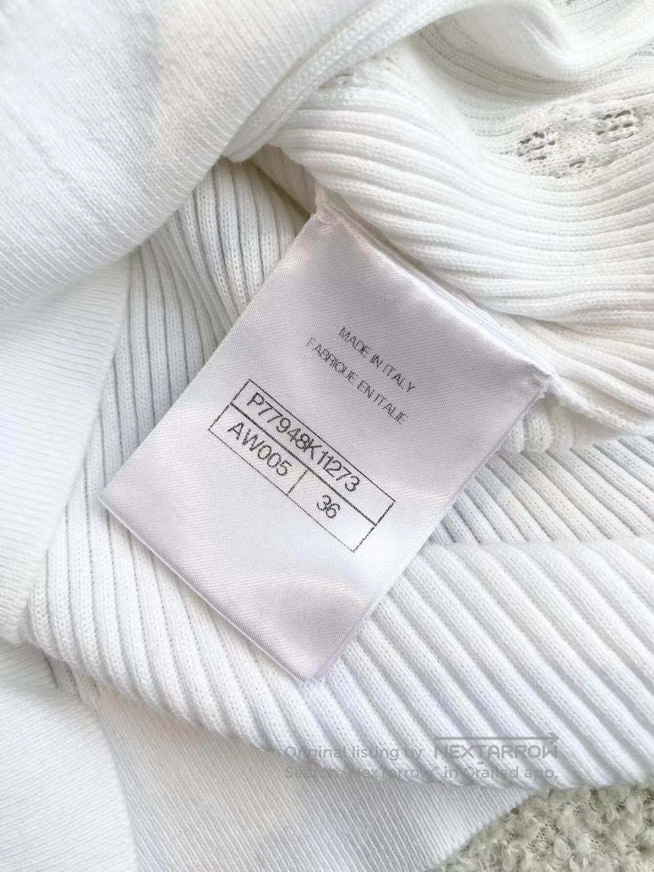 Chanel Chanel Woven logo camisole| Size XXS / US 00 / IT 34 - 5 Thumbnail