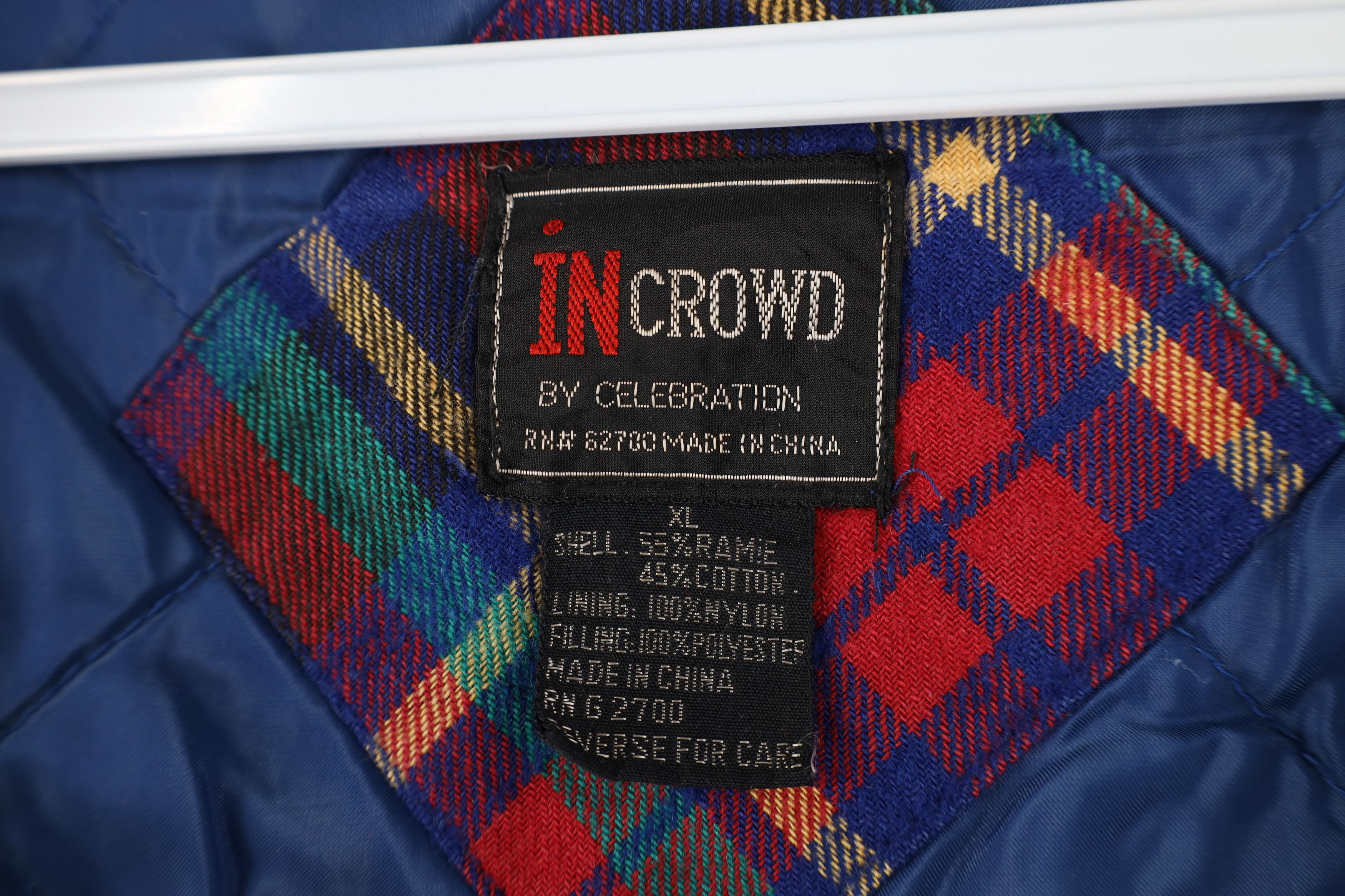 Vintage Vintage 90s Streetwear Flannel Shirt Jacket Jac Shirt Size US XL / EU 56 / 4 - 9 Thumbnail