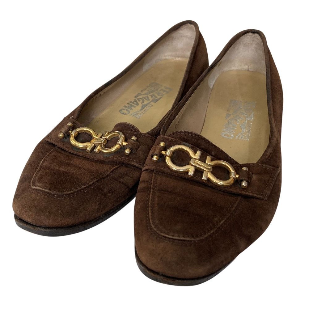 Salvatore Ferragamo Salvatore Ferragamo Salvatore Ferragamo Suede Loafers Leather Shoes DUTY FREE for USA Size ONE SIZE - 1 Thumbnail