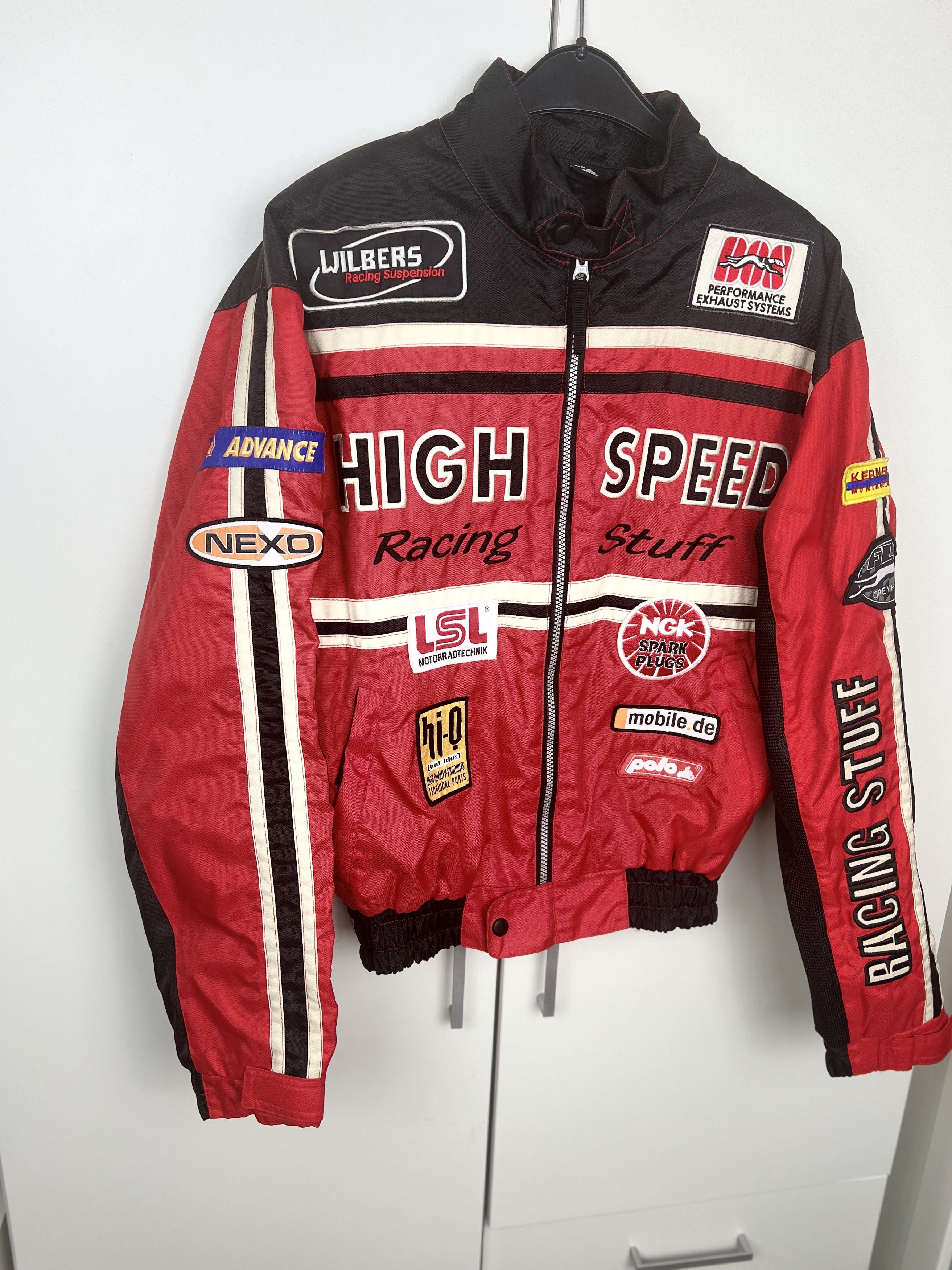 Vintage POLO High Speed Racing Staff Motorcycle Jacket Men’s Size US S / EU 44-46 / 1 - 5 Thumbnail
