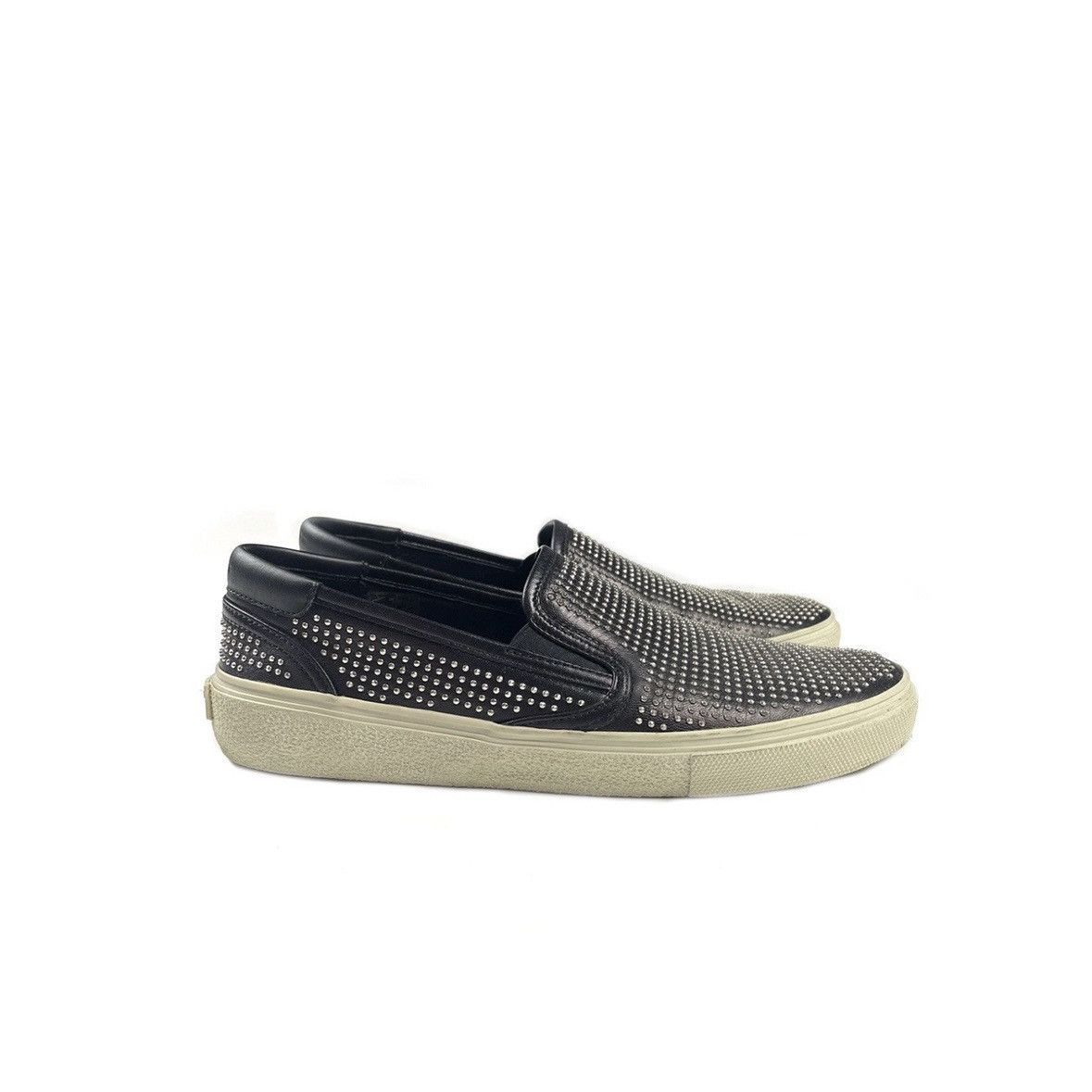 Saint Laurent Paris SAINT LAURENT PARIS SS14 STUDDED SLIP ON SKATE SNEAKER Size US 8 / EU 41 - 1 Thumbnail