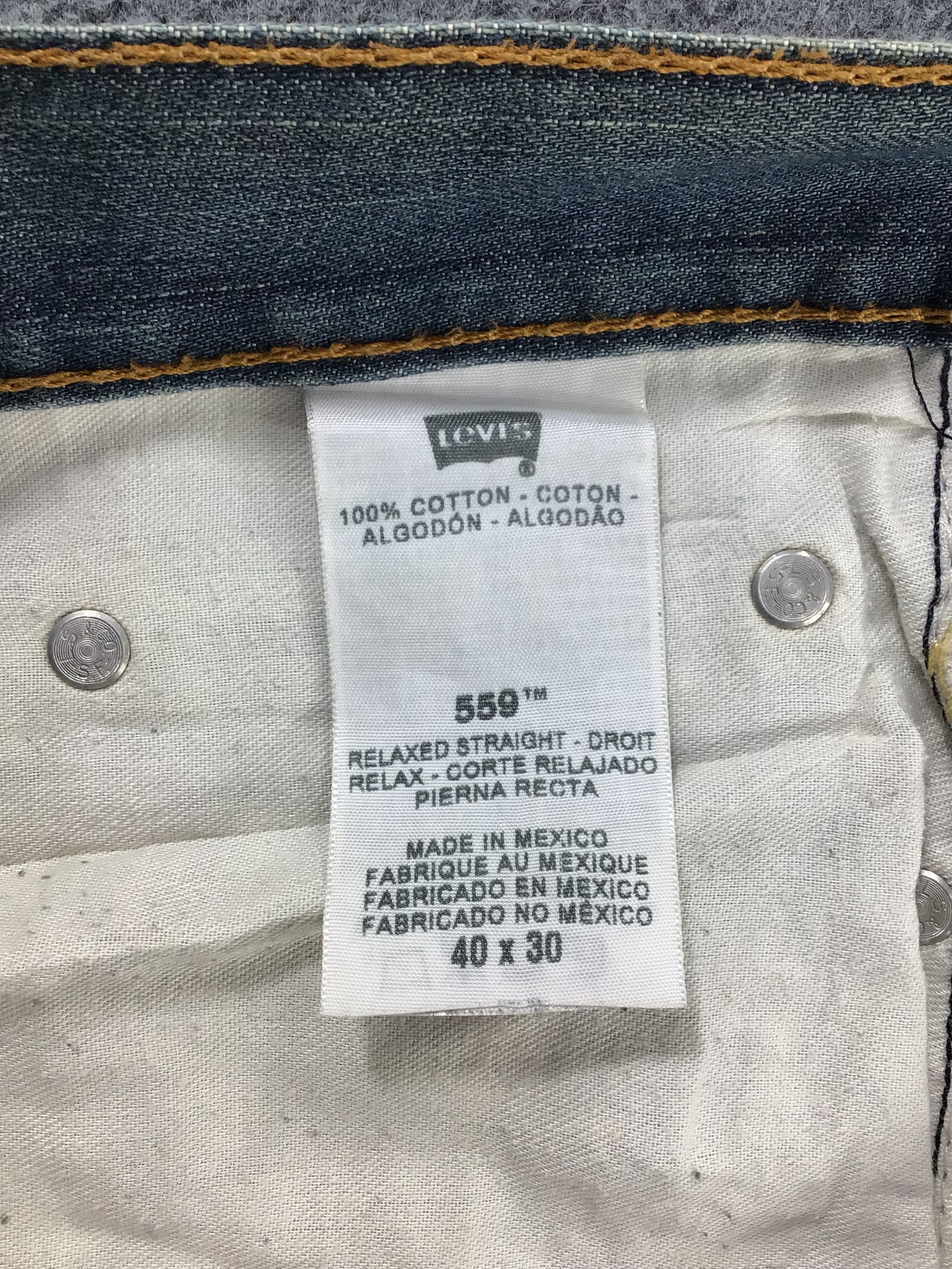 Levi's Vintage Levis Jeans Lot 559-J853 Size US 42 / EU 58 - 10 Thumbnail