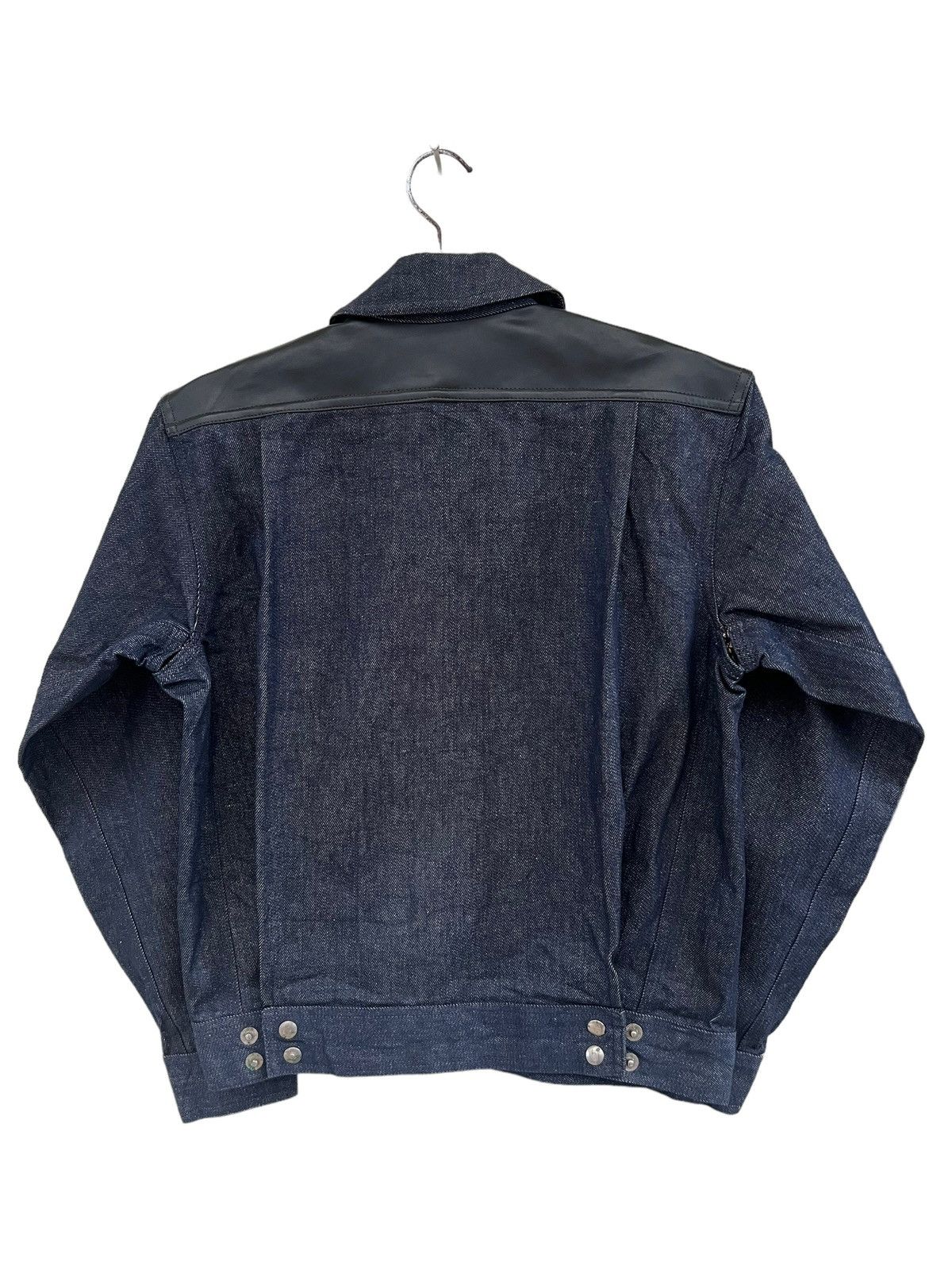 Vintage Vintage YOSHISEI Sports Wear "Colosseum" Hybrid Denim Jacket Size US M / EU 48-50 / 2 - 16 Thumbnail