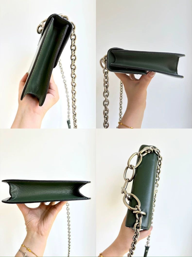 Vivienne Westwood Vivienne Westwood size os Green Saturn single shoulder bag Size ONE SIZE - 6 Thumbnail