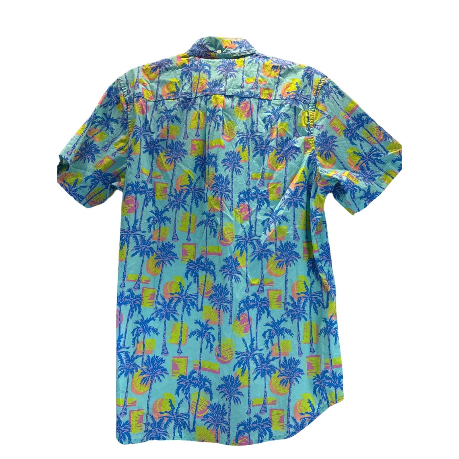 Chubbies Chubbies Friday Shirt Aqua Short sleeve Button-up men sz M Size US M / EU 48-50 / 2 - 5 Thumbnail